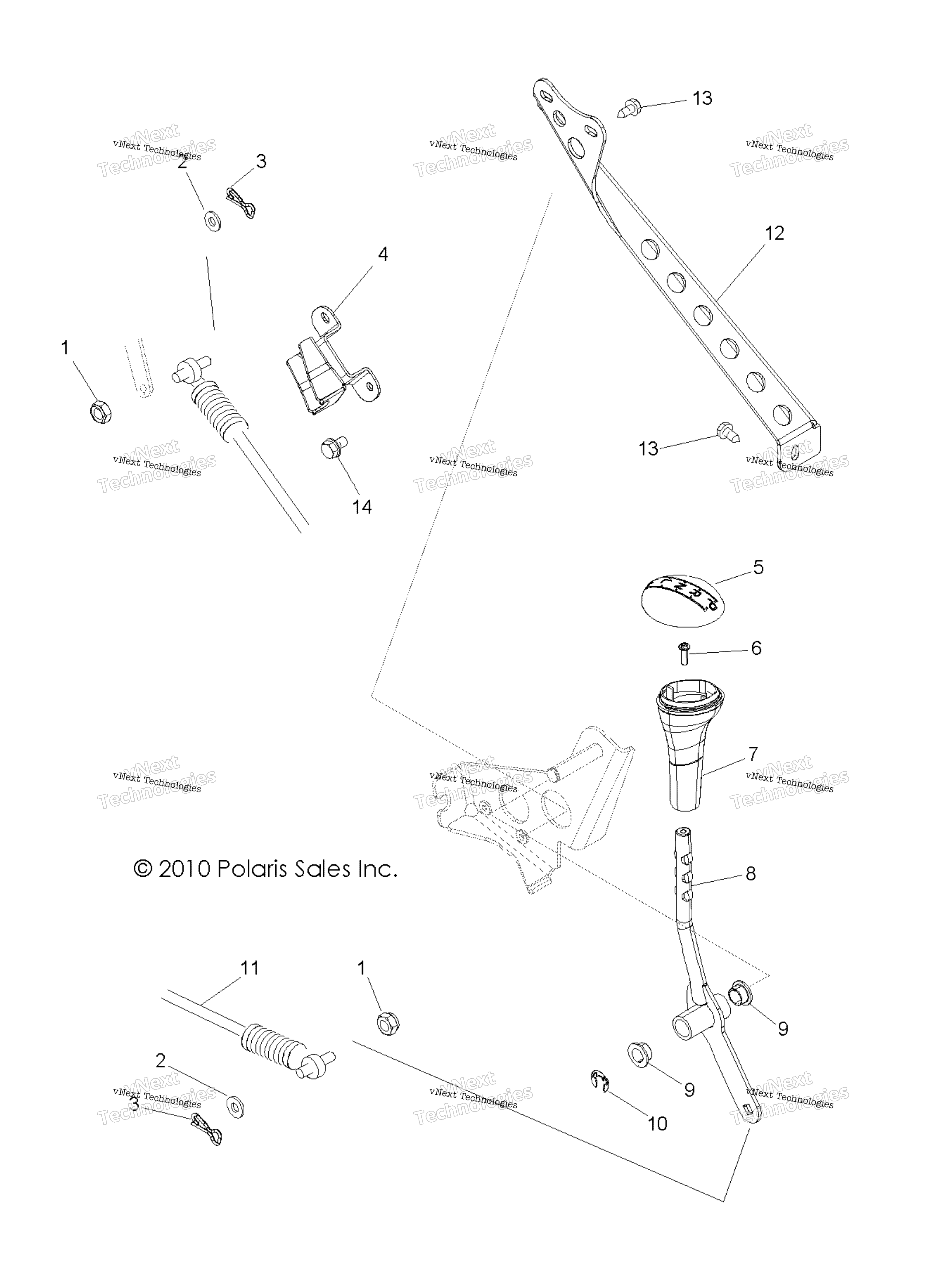 Привод Train, Gear Selector