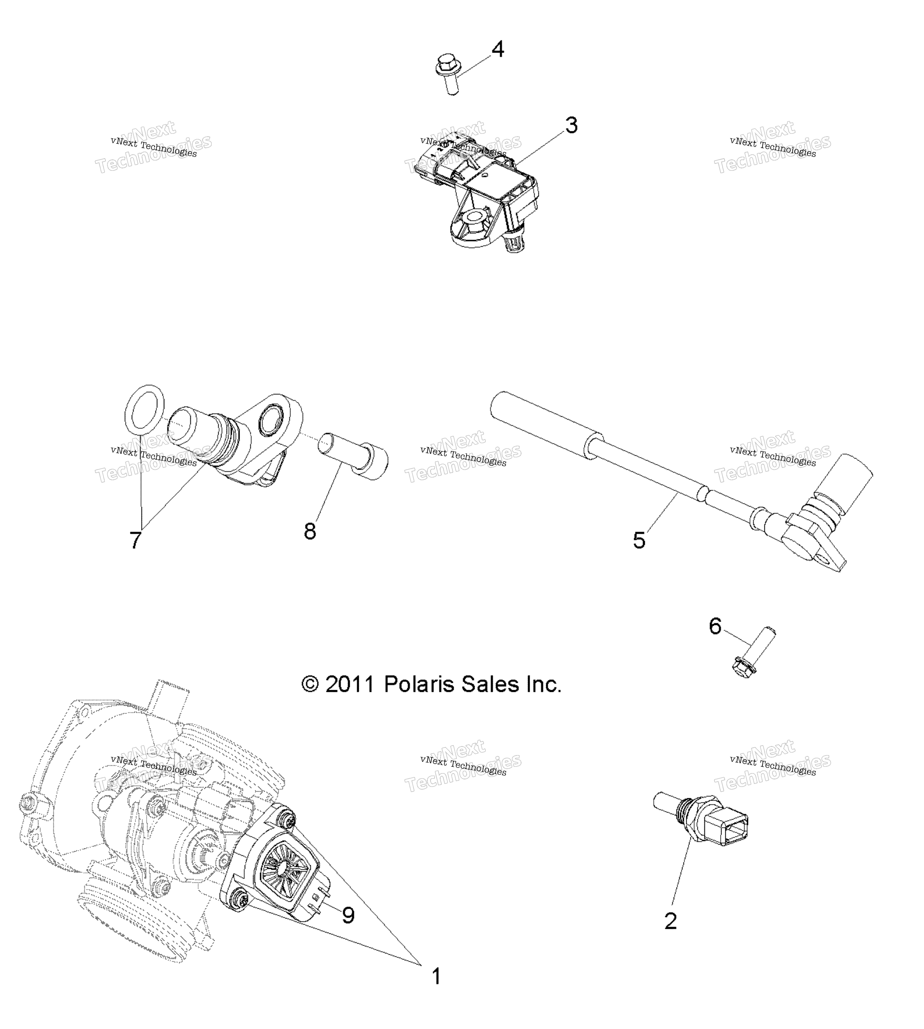 электрооборудование Sensors