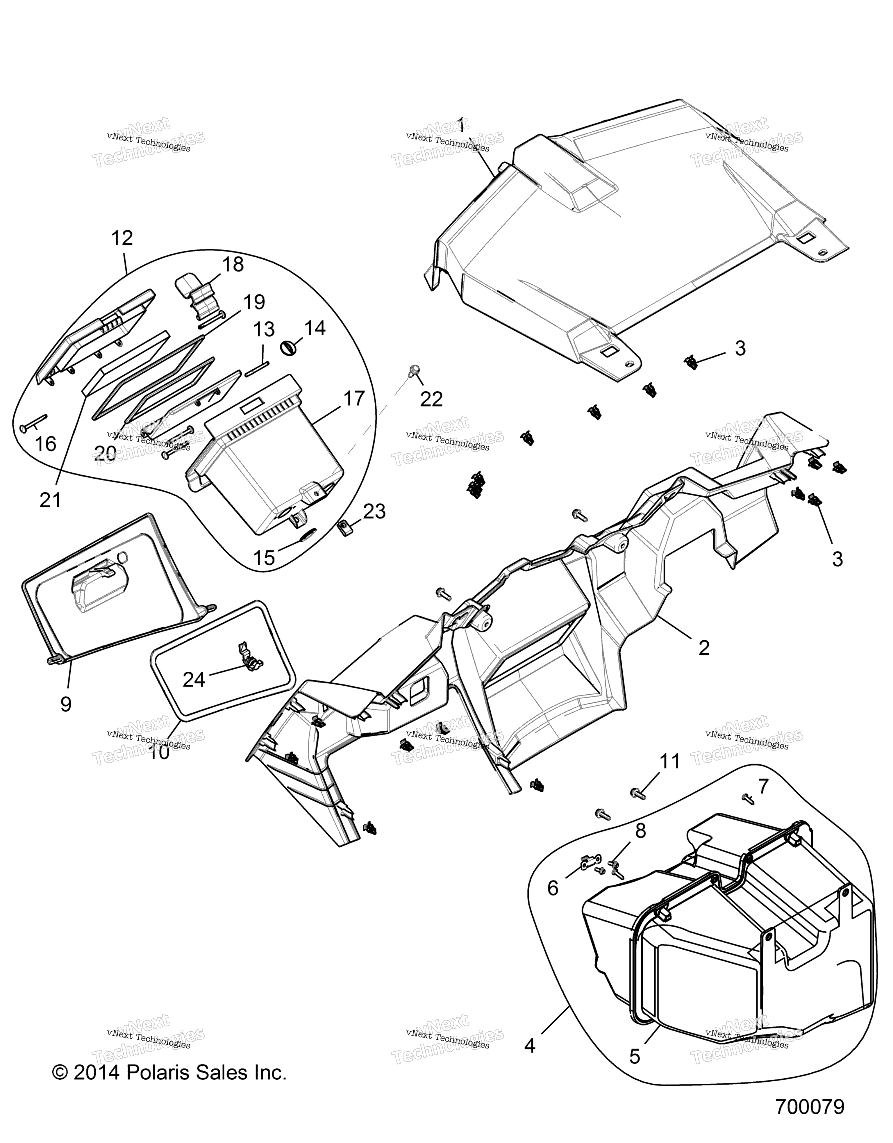 Кузов, панель приборов And Glovebox
