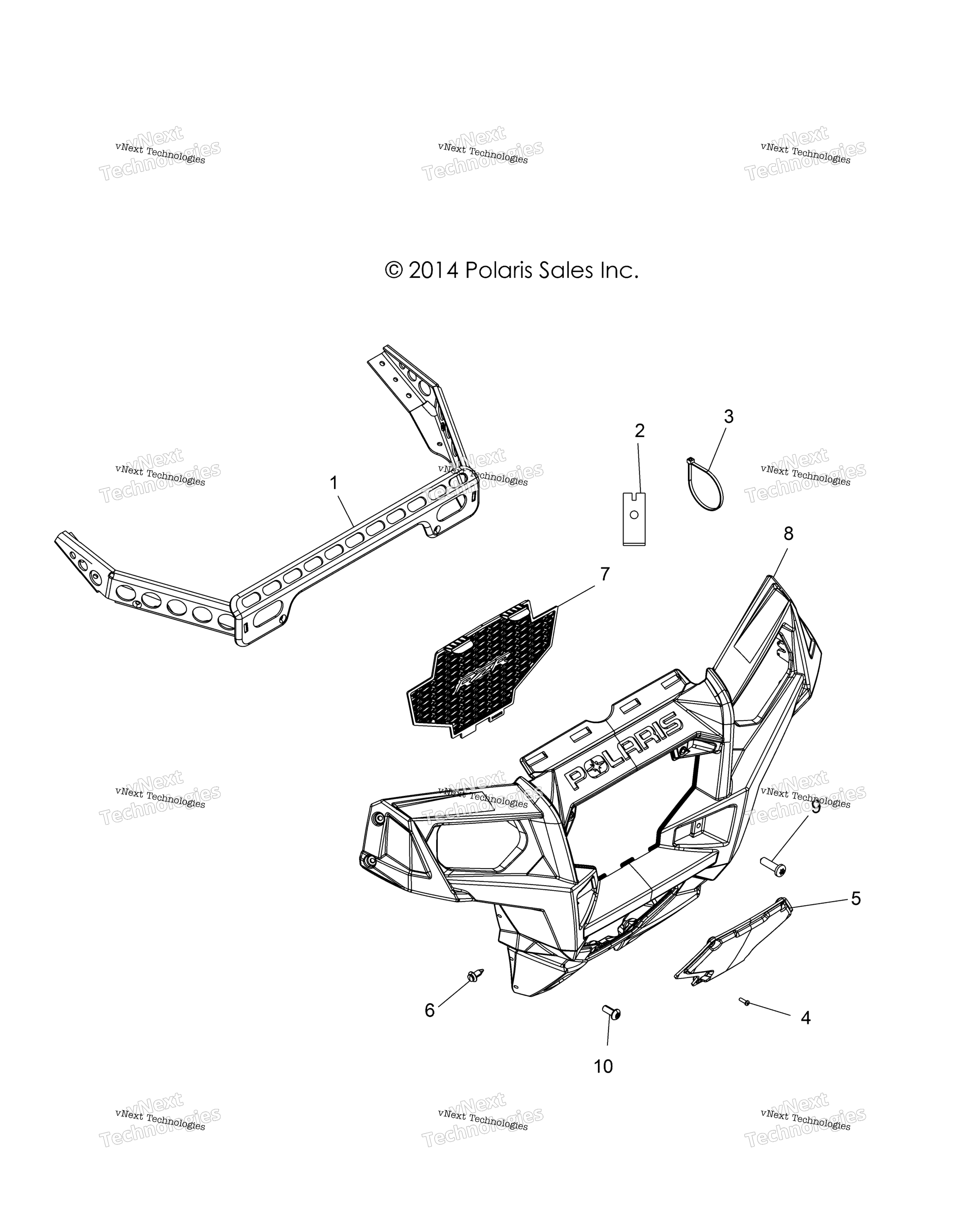 Body, передний Bumper