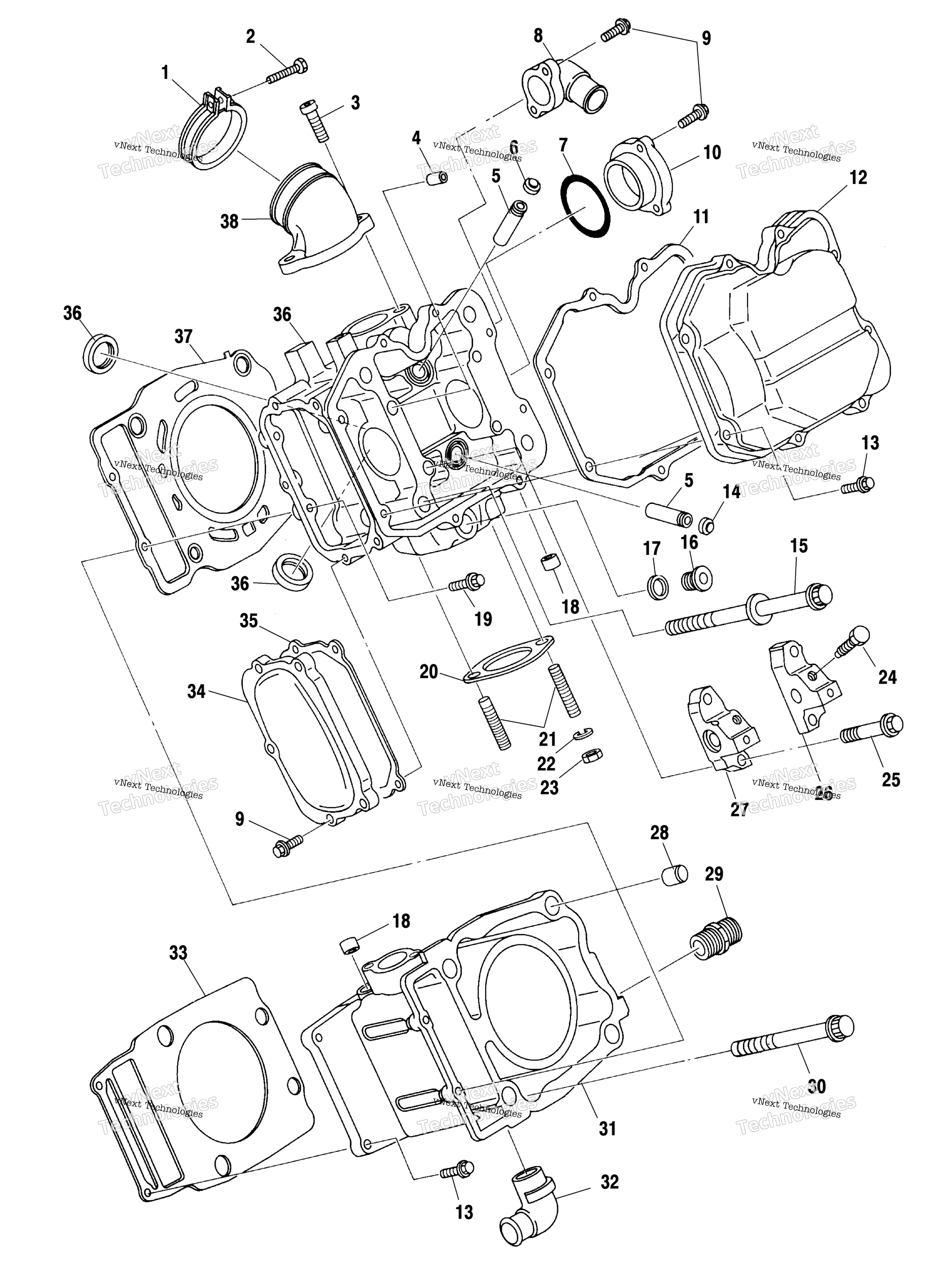 Цилиндр A01bg50(Ab) (4963766376D001)