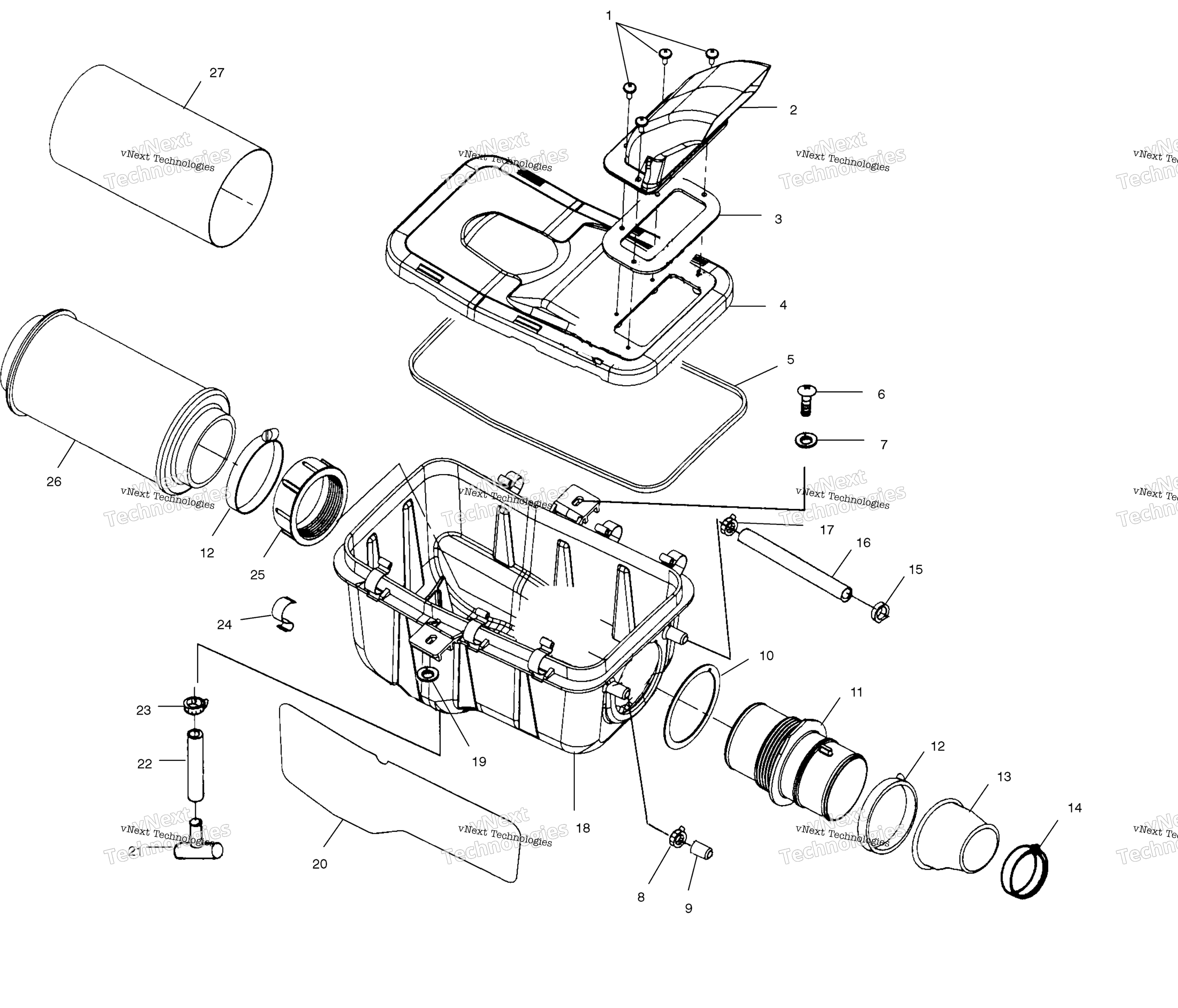 Воздушный Box A01cb32aa (4963966396A014)