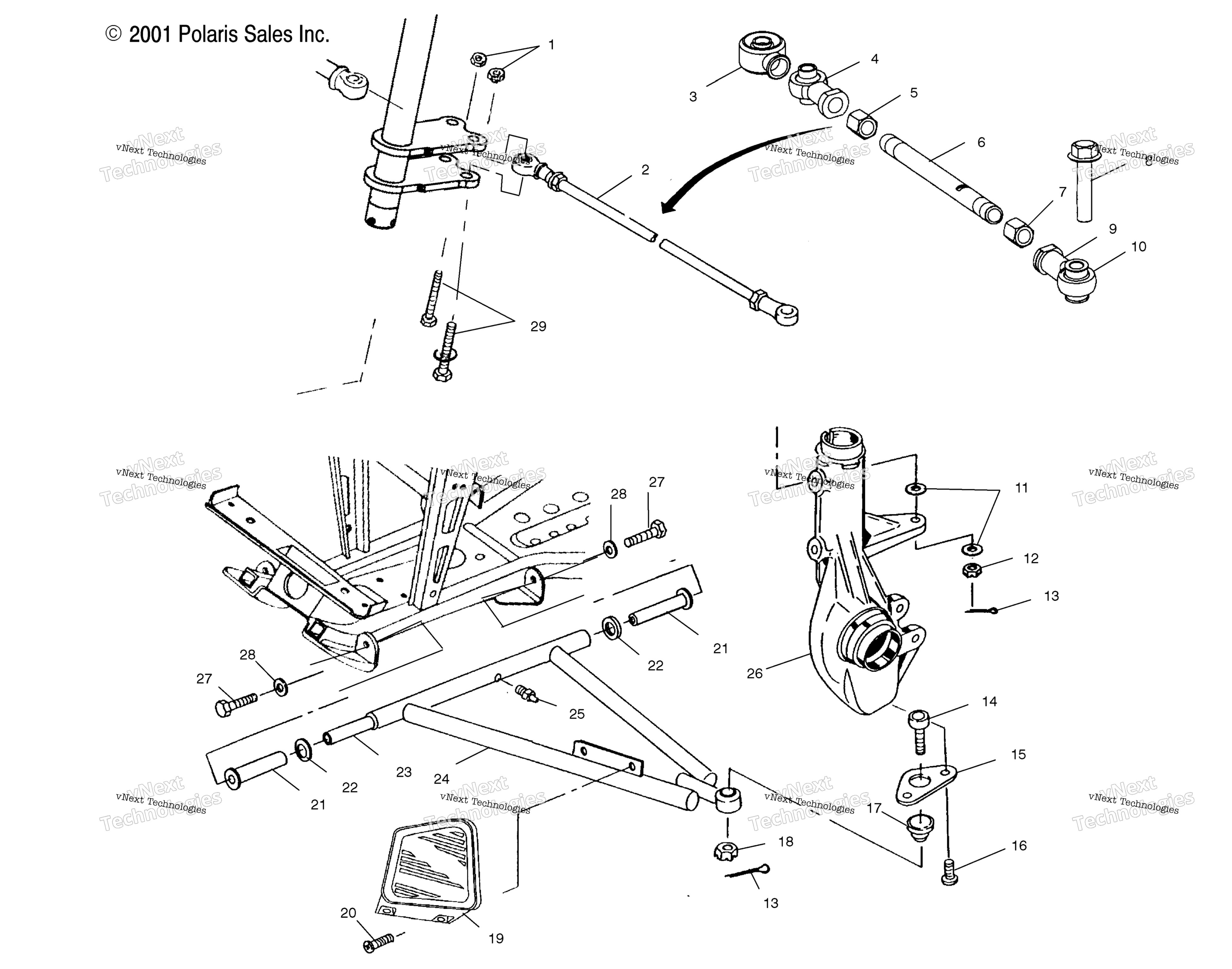 Рычаг/стойка Mounting /Ab/Ac/Fb