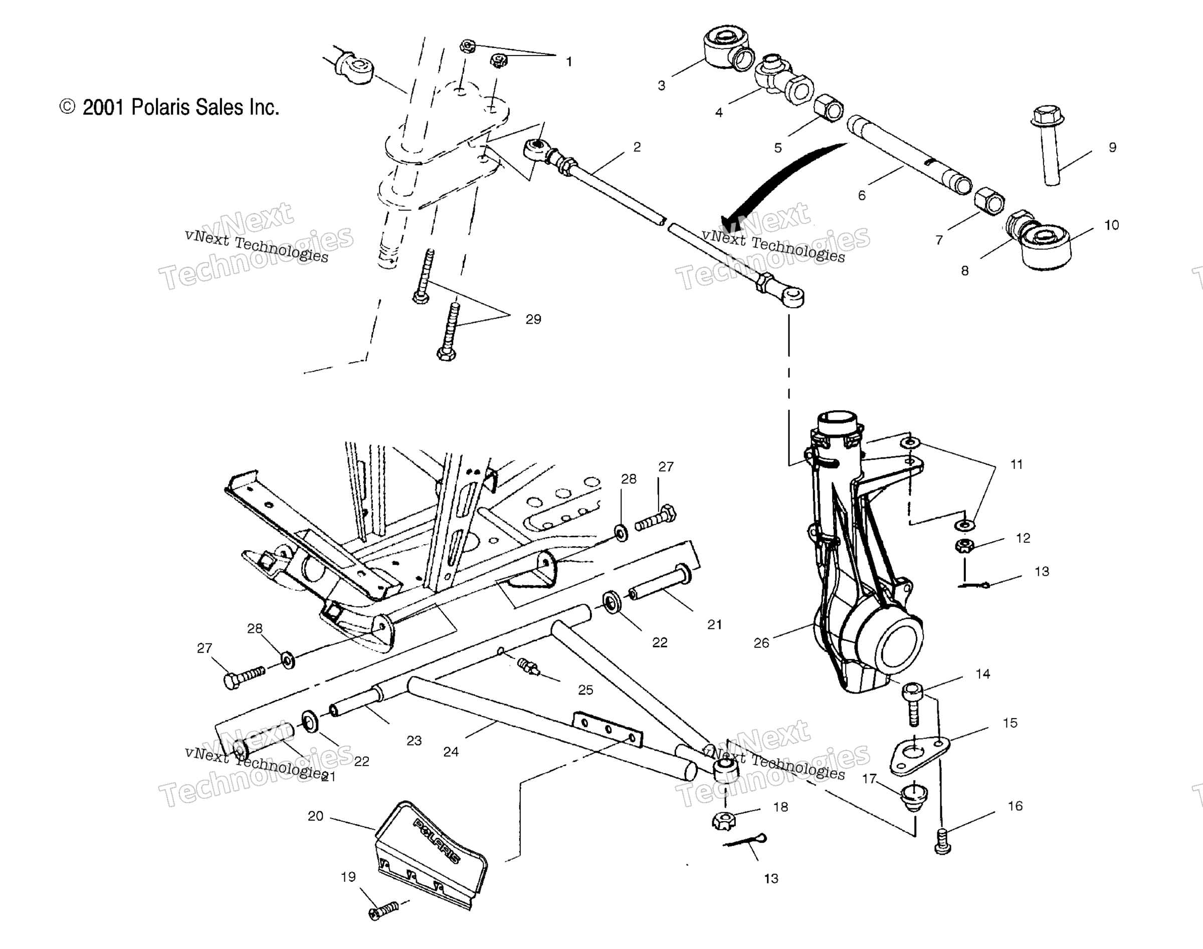 Рычаг/стойка Mounting /Ab/Fb