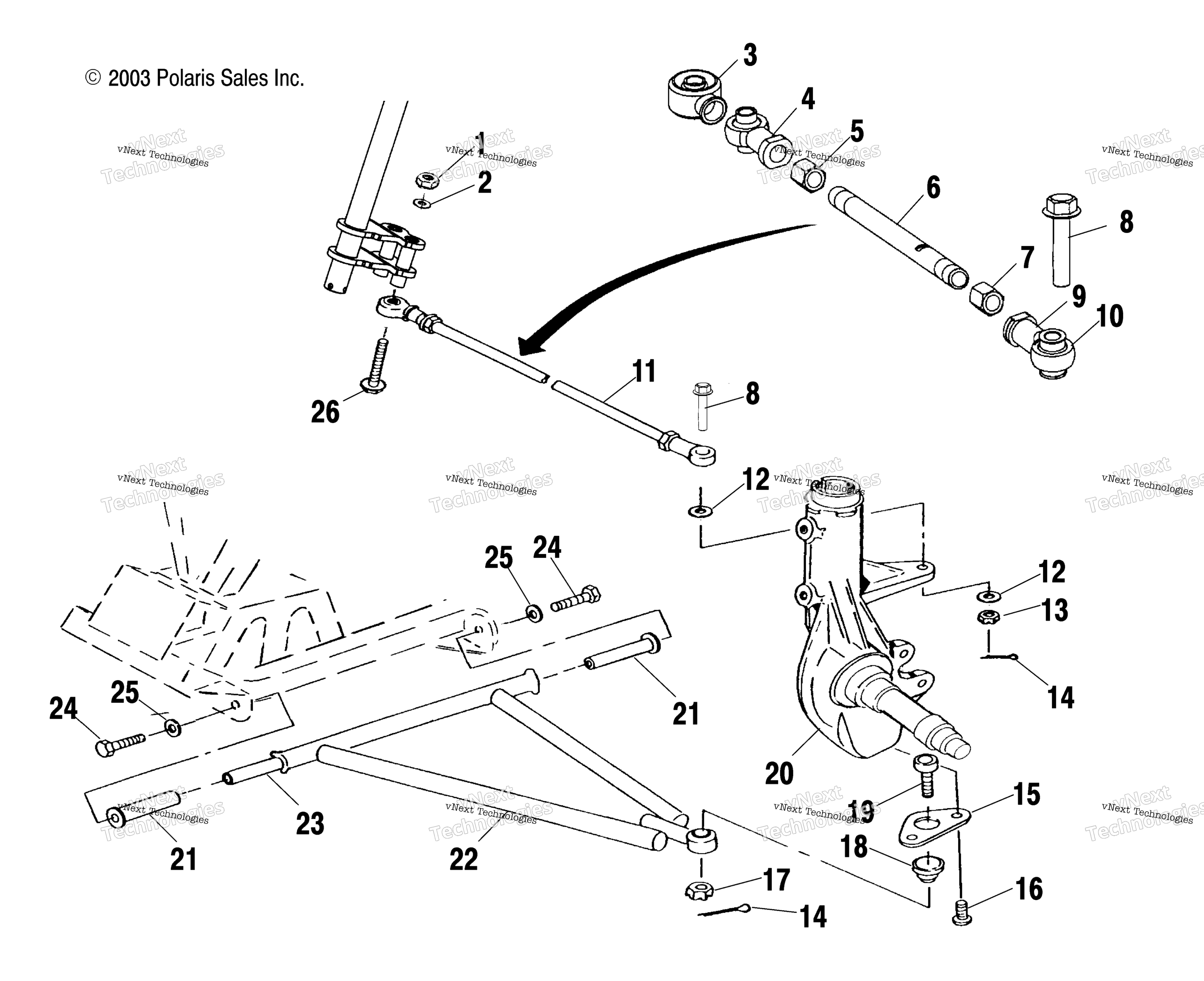 Рычаг/стойка Mounting /Fc