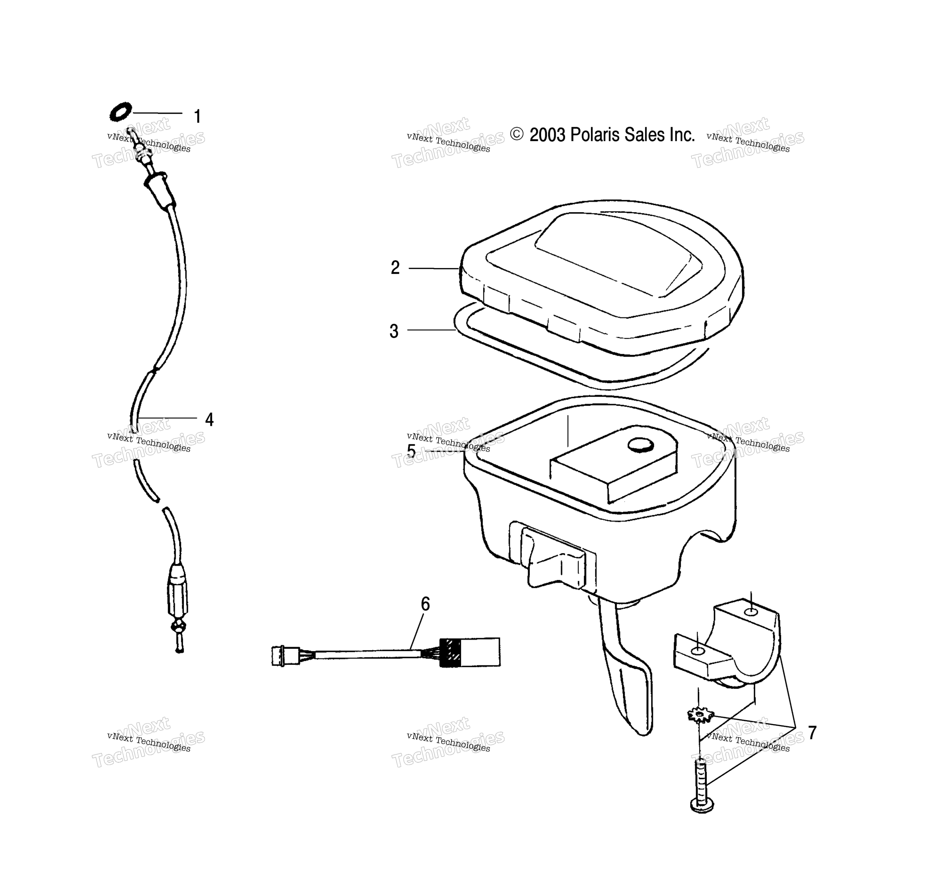 Controlsthrottle Asm / Cable