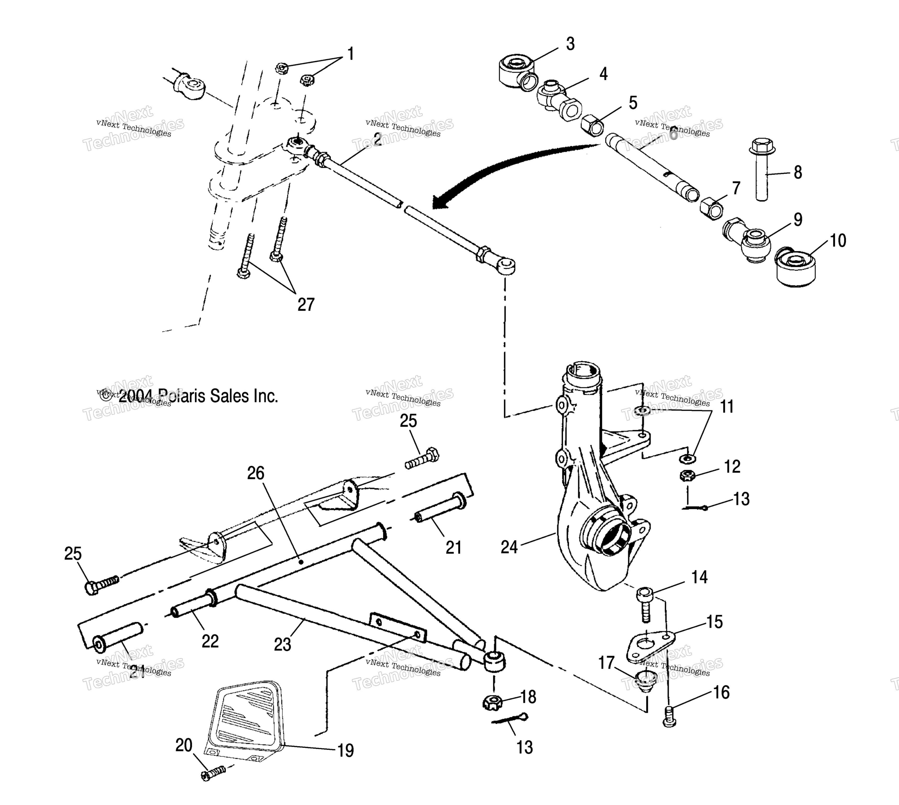 Рычаг/стойка Mounting