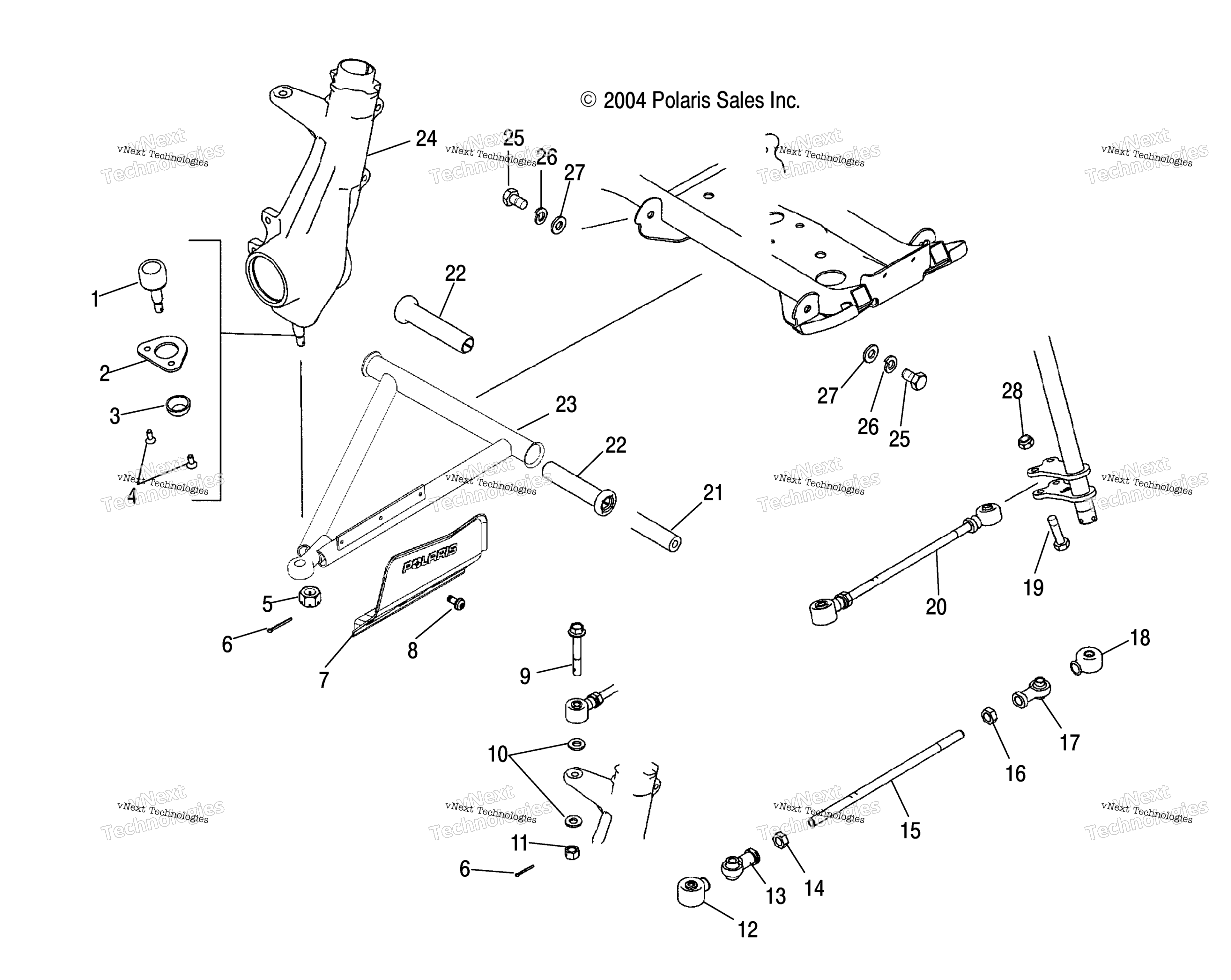 Рычаг/стойка Mounting /Ab/Ac