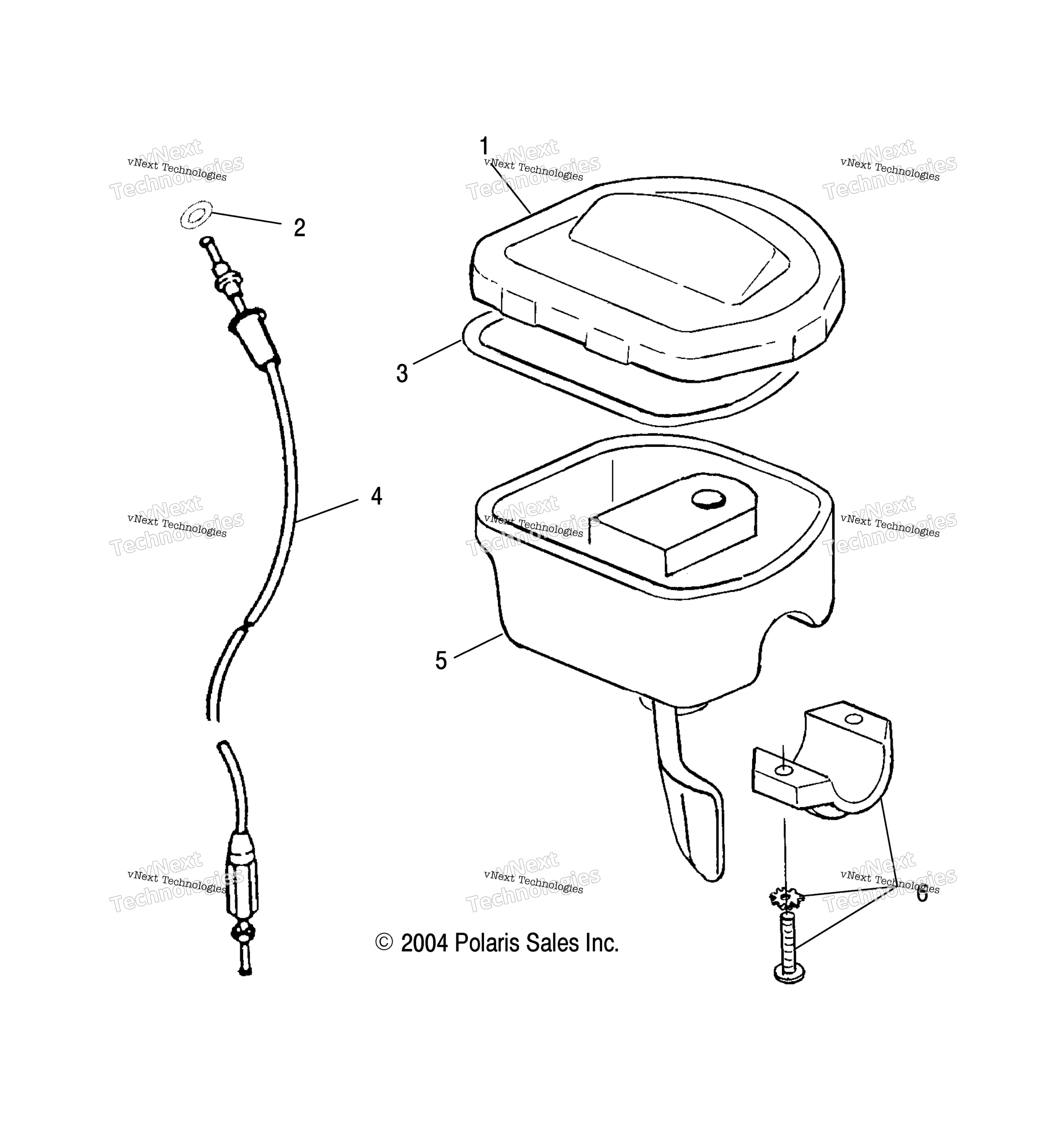 Controlsthrottle Asm / Cable
