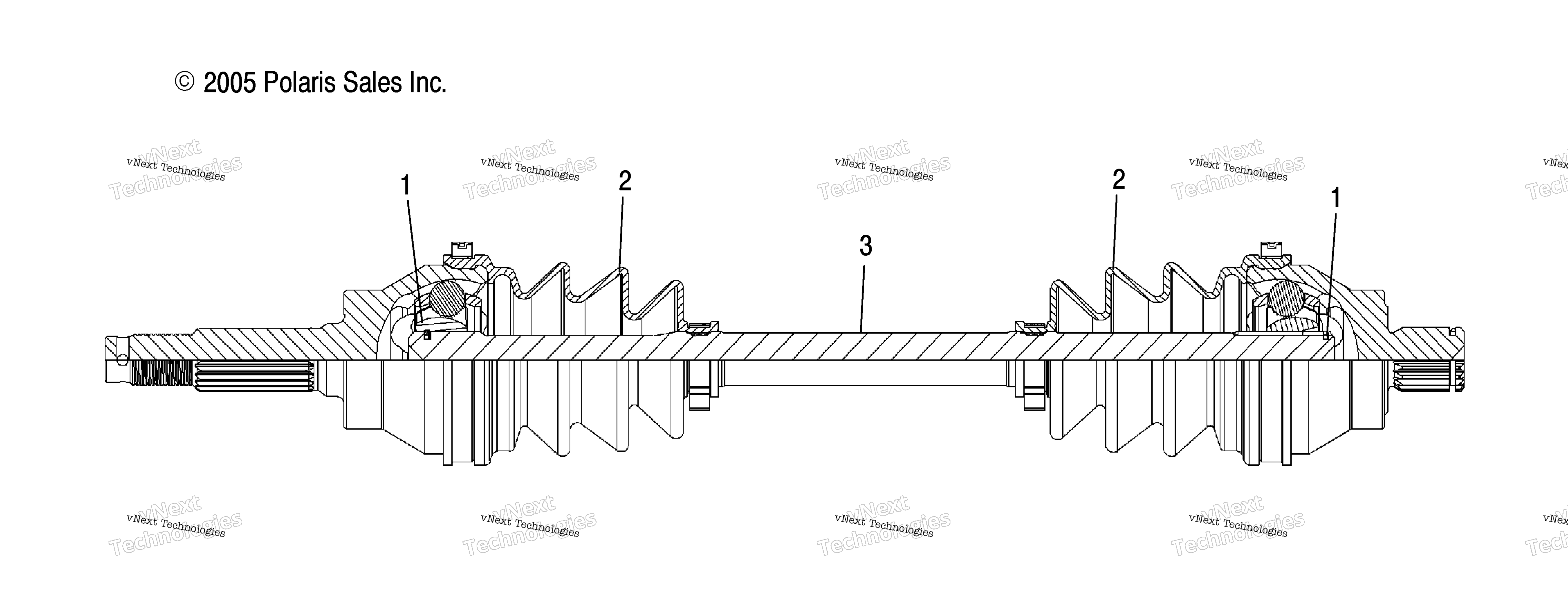 Shaft, Half, передний A07lh27fb (4999202079920207B06)