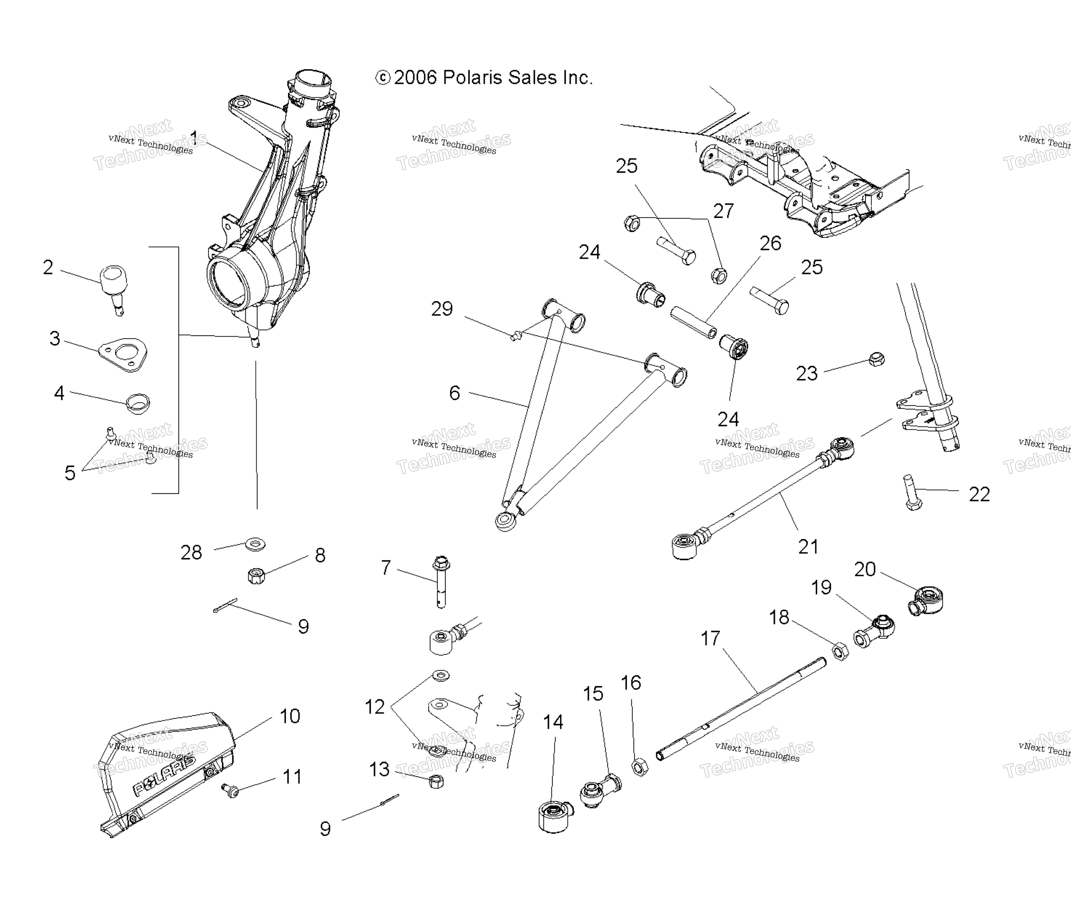 Рычаг/стойка Mounting