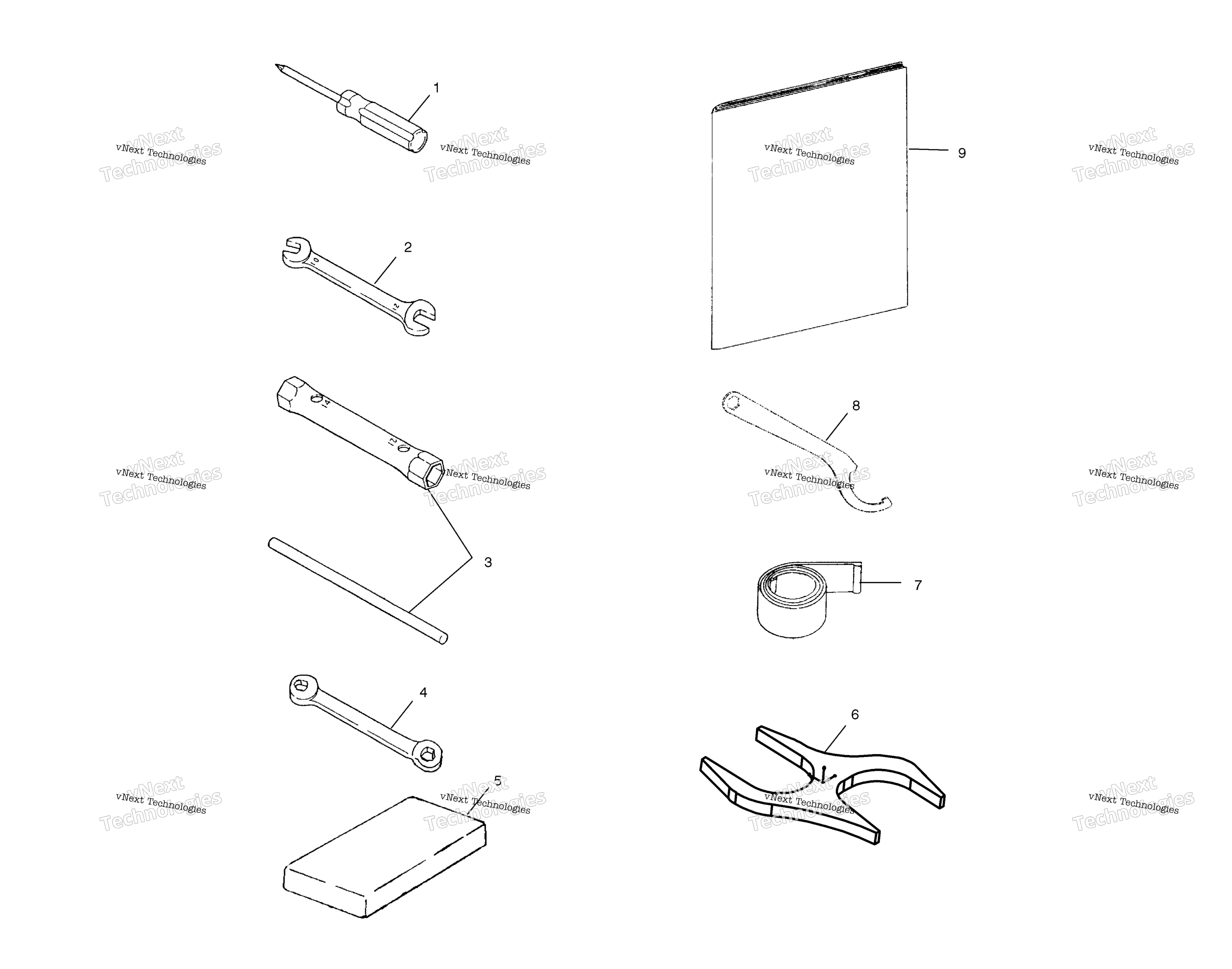 Инструмент Kit /5Csa/5Csb/6Es/6Esa/6Esbs03na5cs/6Ess03nf5cs/6Ess03ne5cs/6Es
