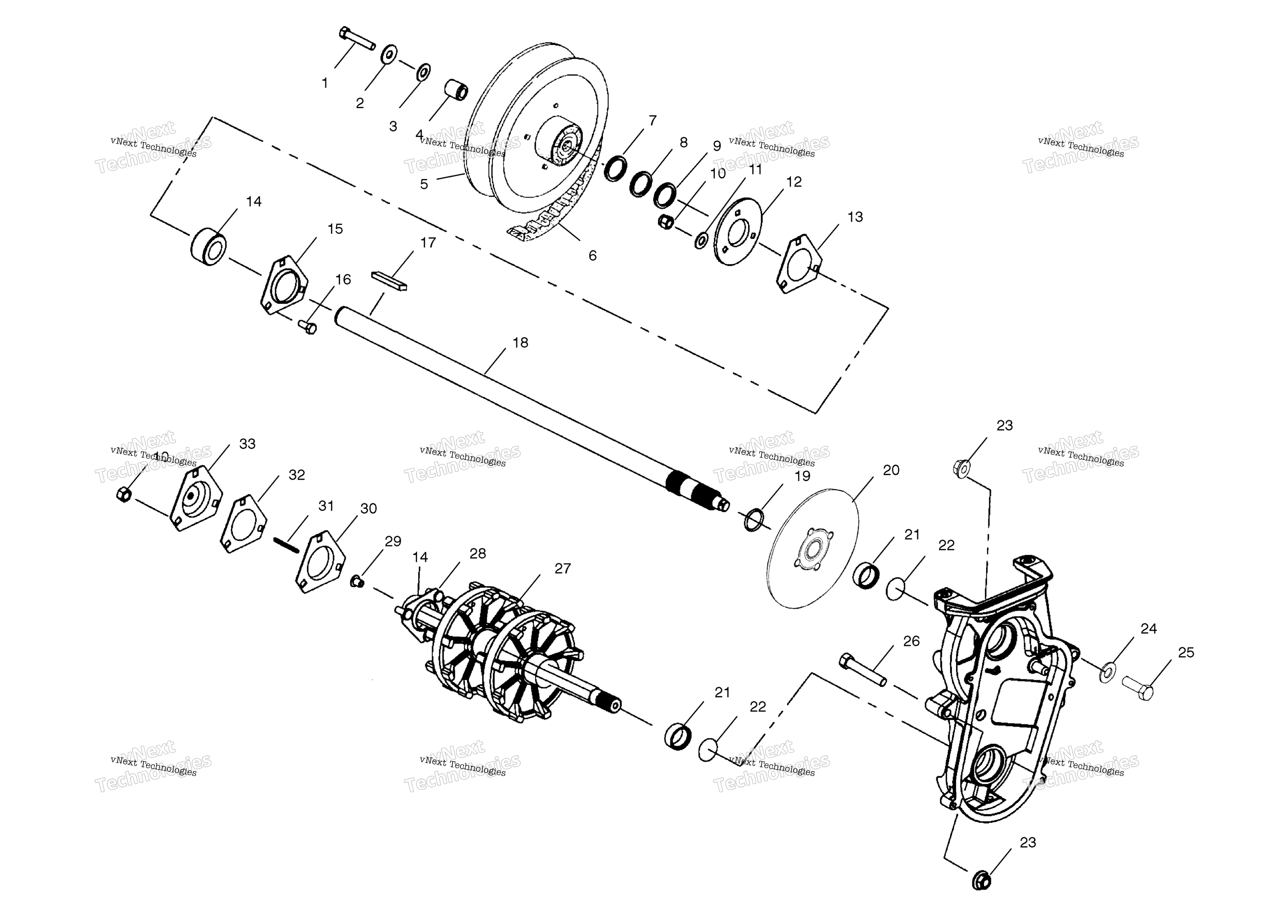 Привод Train /As03nl7cs/As03nk8cs/As03nl8cs/As03nm8cs