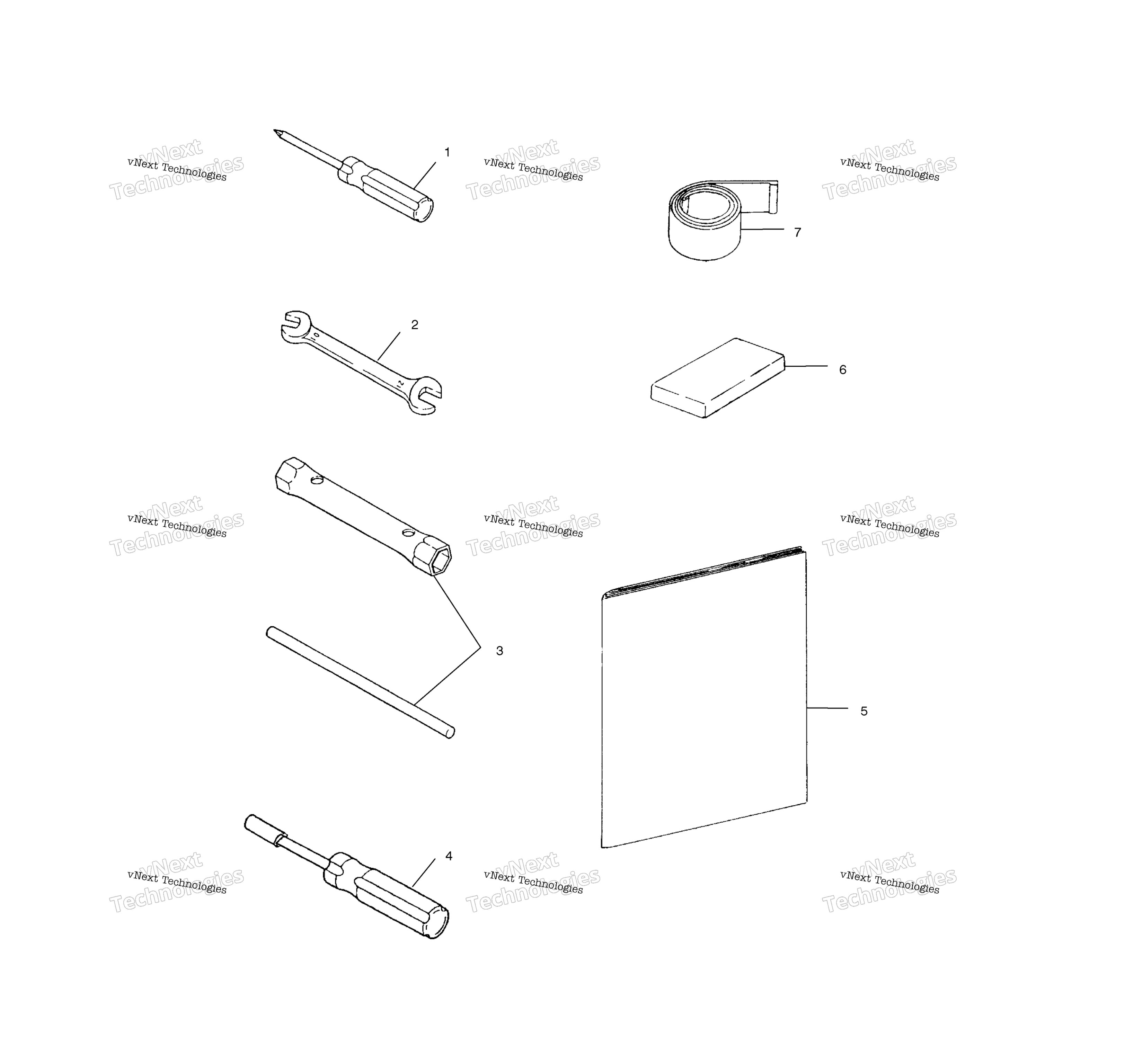 Инструмент Kit S03nk7cs/As03nl7cs/As03nk8cs/As03nl8cs/As03nm8cs
