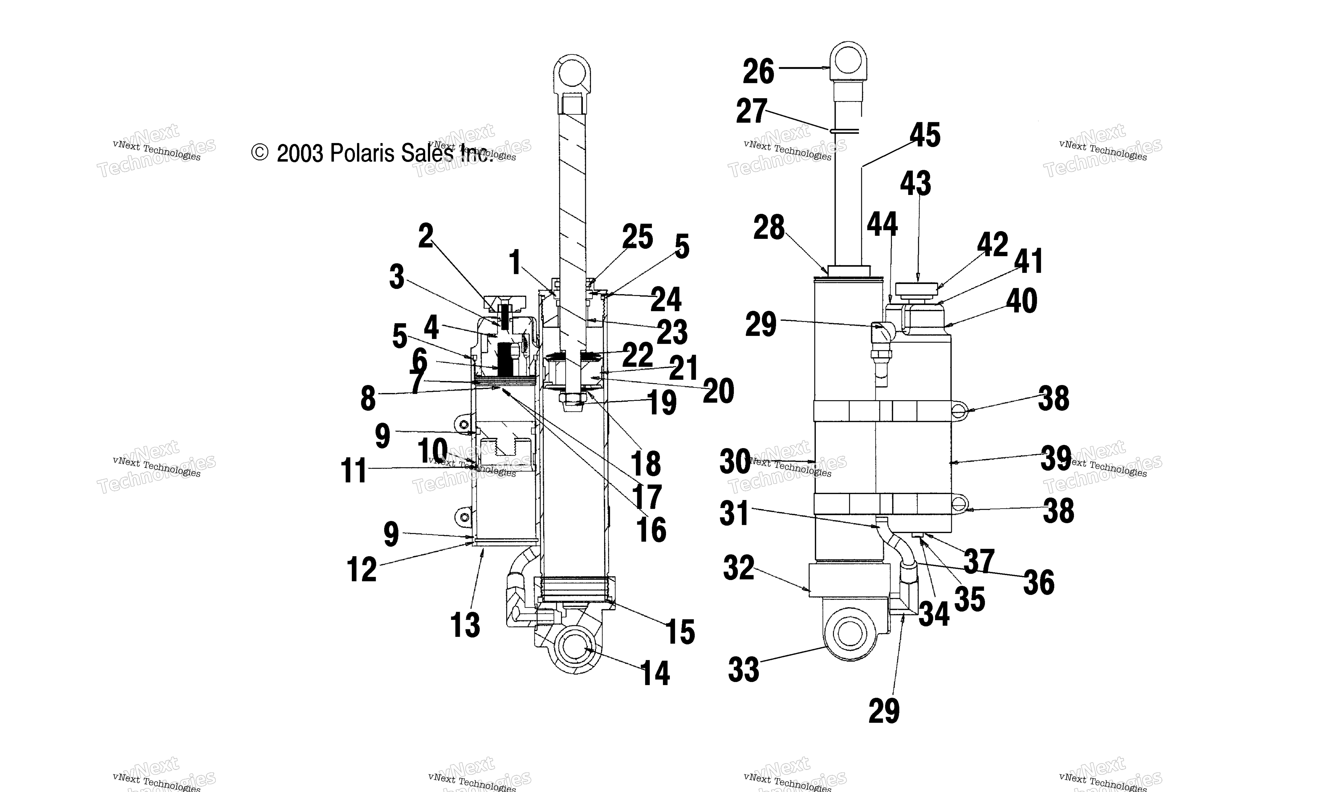 задний Track Shock S04ny6es / Ee / S04ny7cs / Ce / 8Cs / 8Ce (4988598859C08)