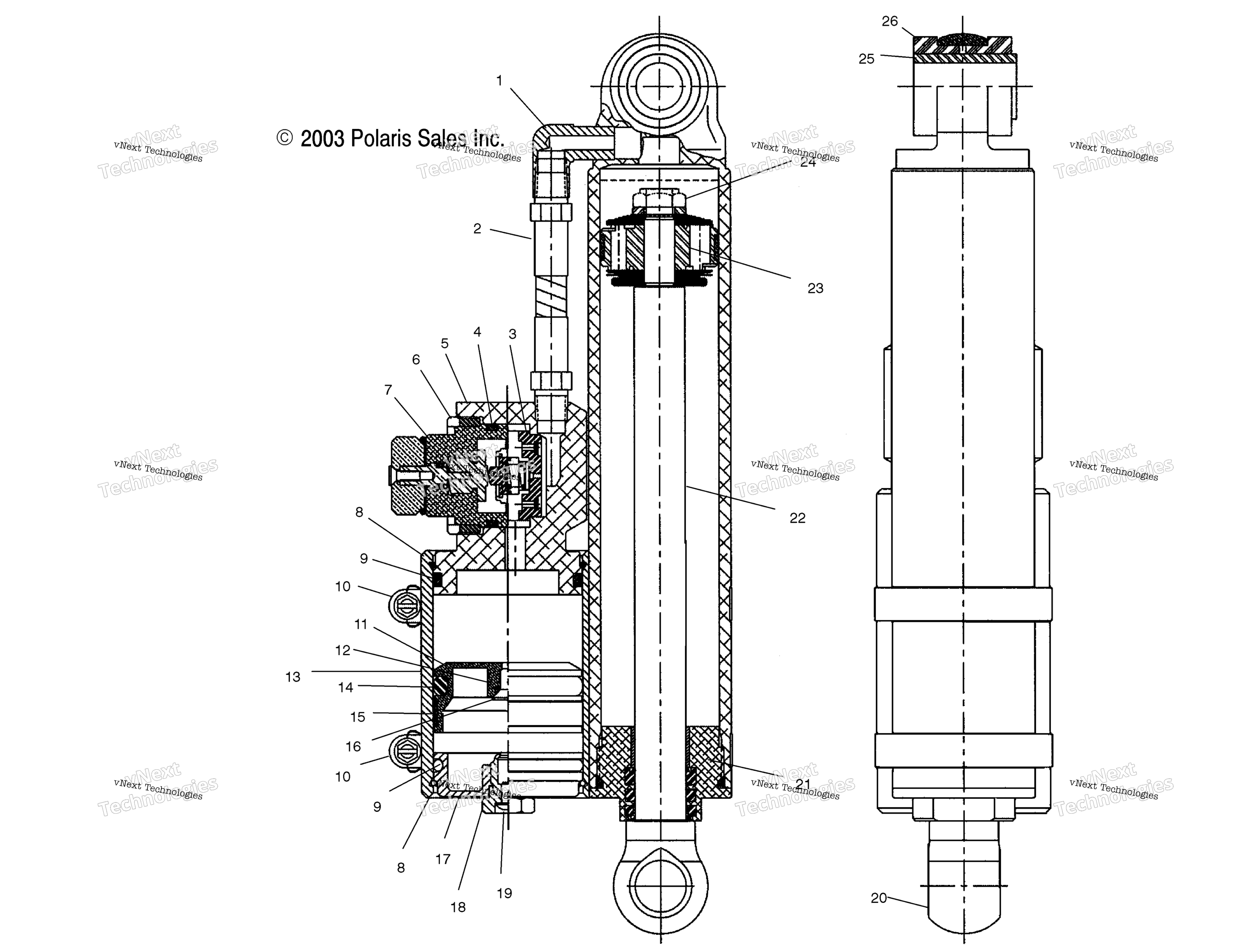 задний Track Shock / Ee / S04nx7cs / 8Cs (4988598859C07)