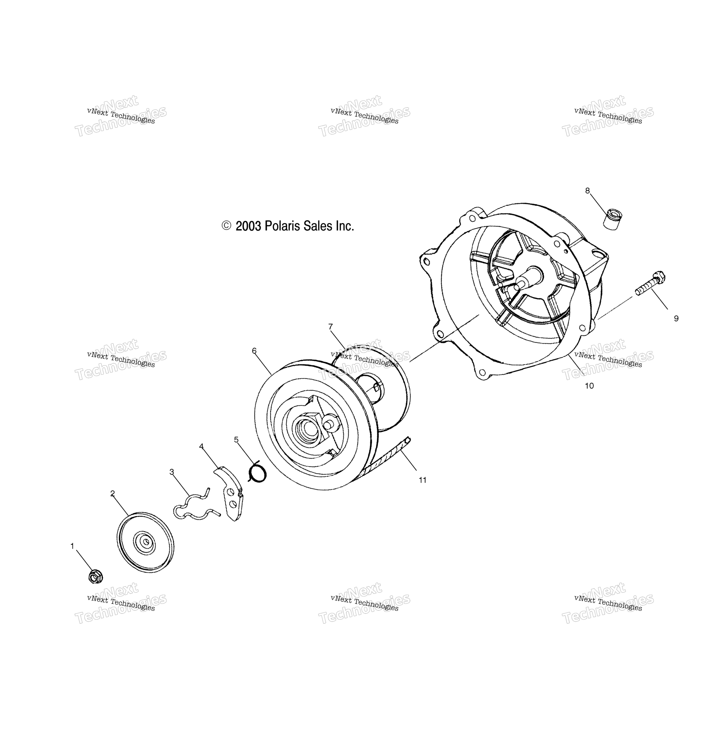 Ручной стартер Starter /Ee/S04ny6es/Ee (4988598859E05)