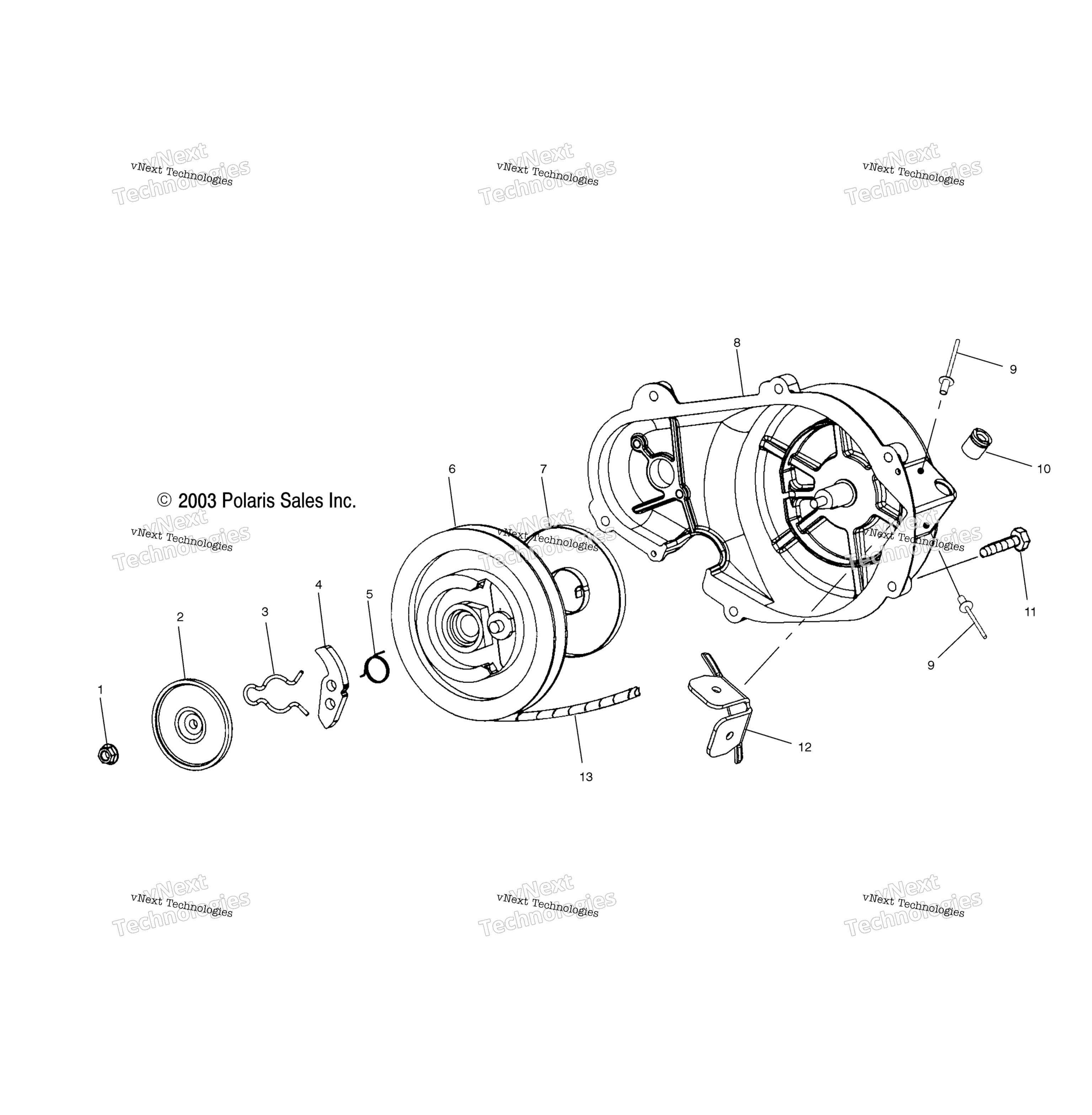 Ручной стартер Starter S04nx7cs/S04ny7cs/Ce (4988598859E06)