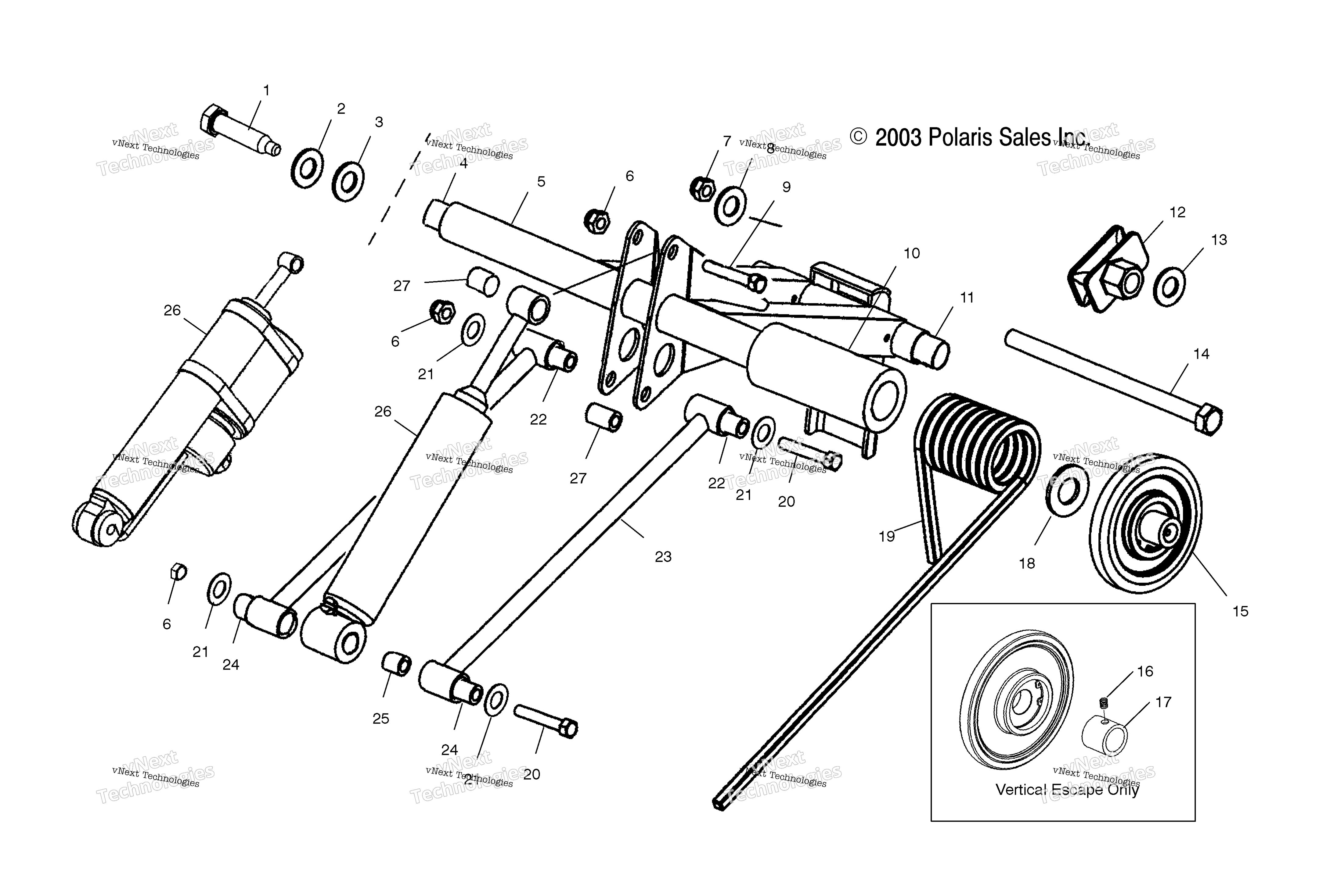 Задняя часть Torque Arm /A/B/Cs04nk7cs/A/B/Cs04nl7cs/A/B/Cs04nk8cs/A/B/Cs04nl8cs/A/B/Cs04nm8cs/A/B/C