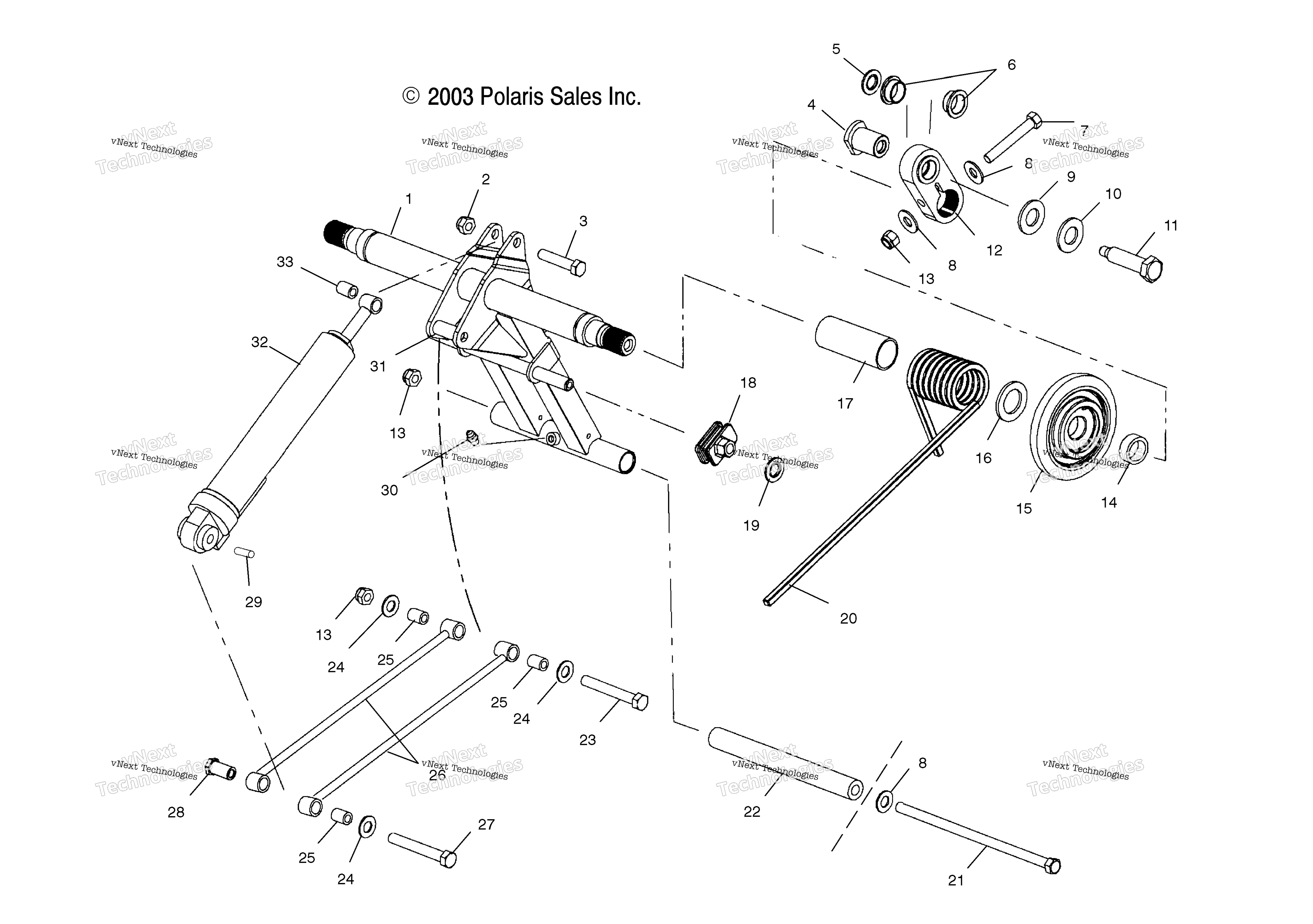 задний Torque Arm / A / B / C / S04np6es / A / B / C (4988618861C01)