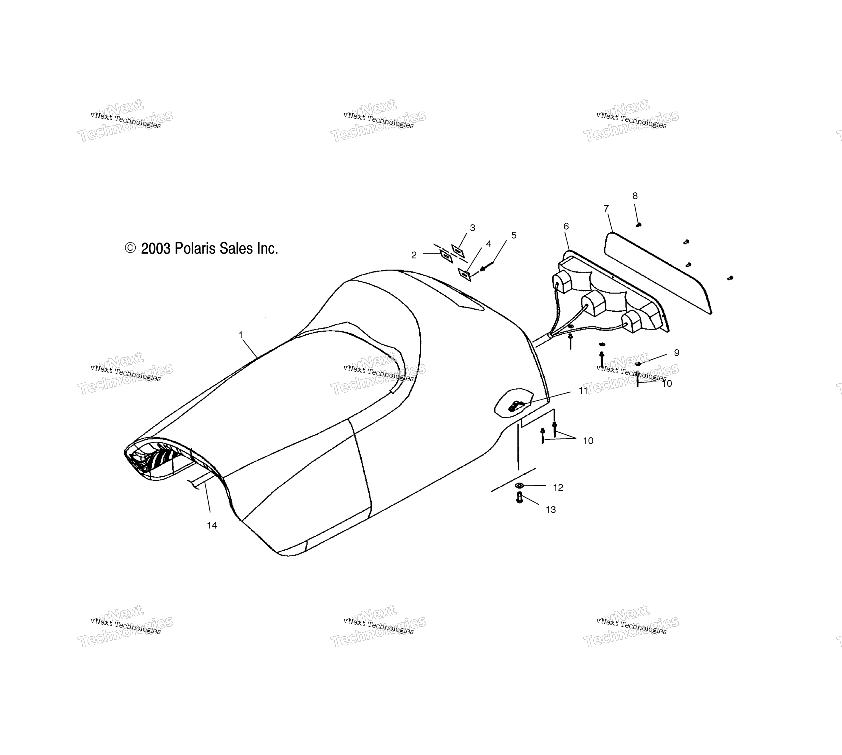 Seat, Nonadjustable S04nd7cs / Csa / 8Cs / Csa / Csb