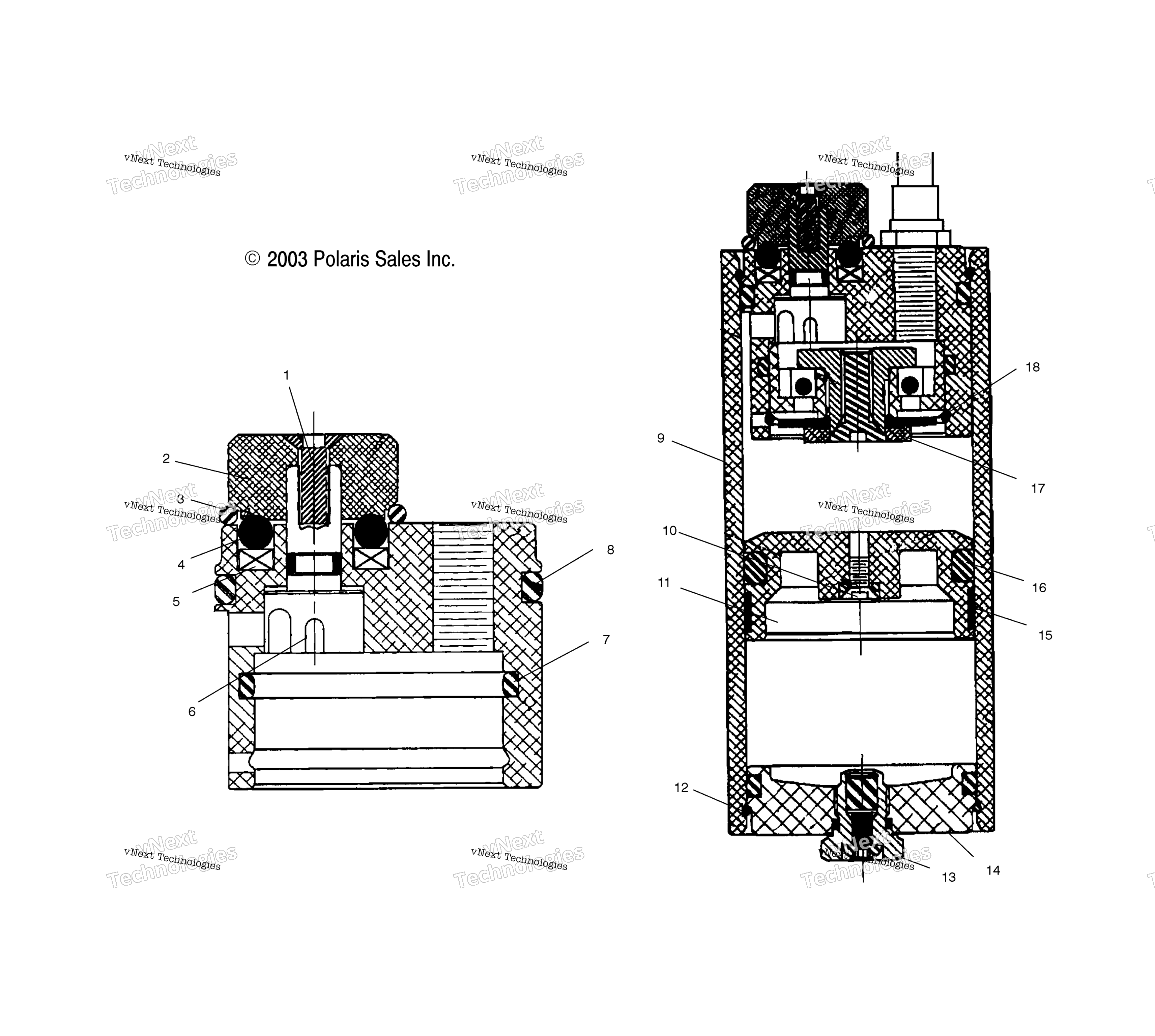 Амортизатор Compression Damping Reservoir /A/B/C/S04np6es/A/B/C (4988618861C13)