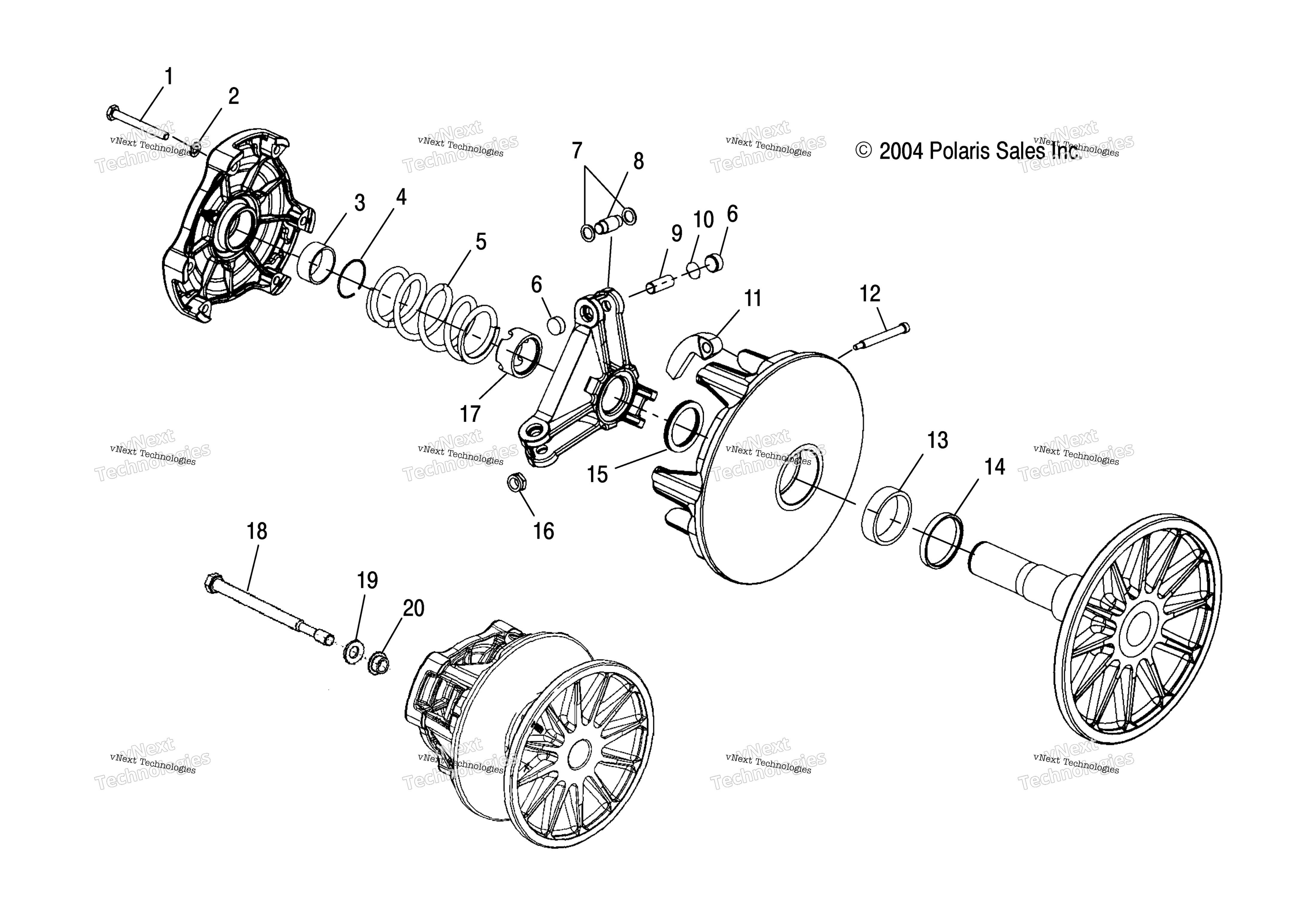 Привод Clutch /As05nk7cs/As05nl7cs/As05nk8cs/As05nl8cs/As05nm8cs/A (4992789278C02)