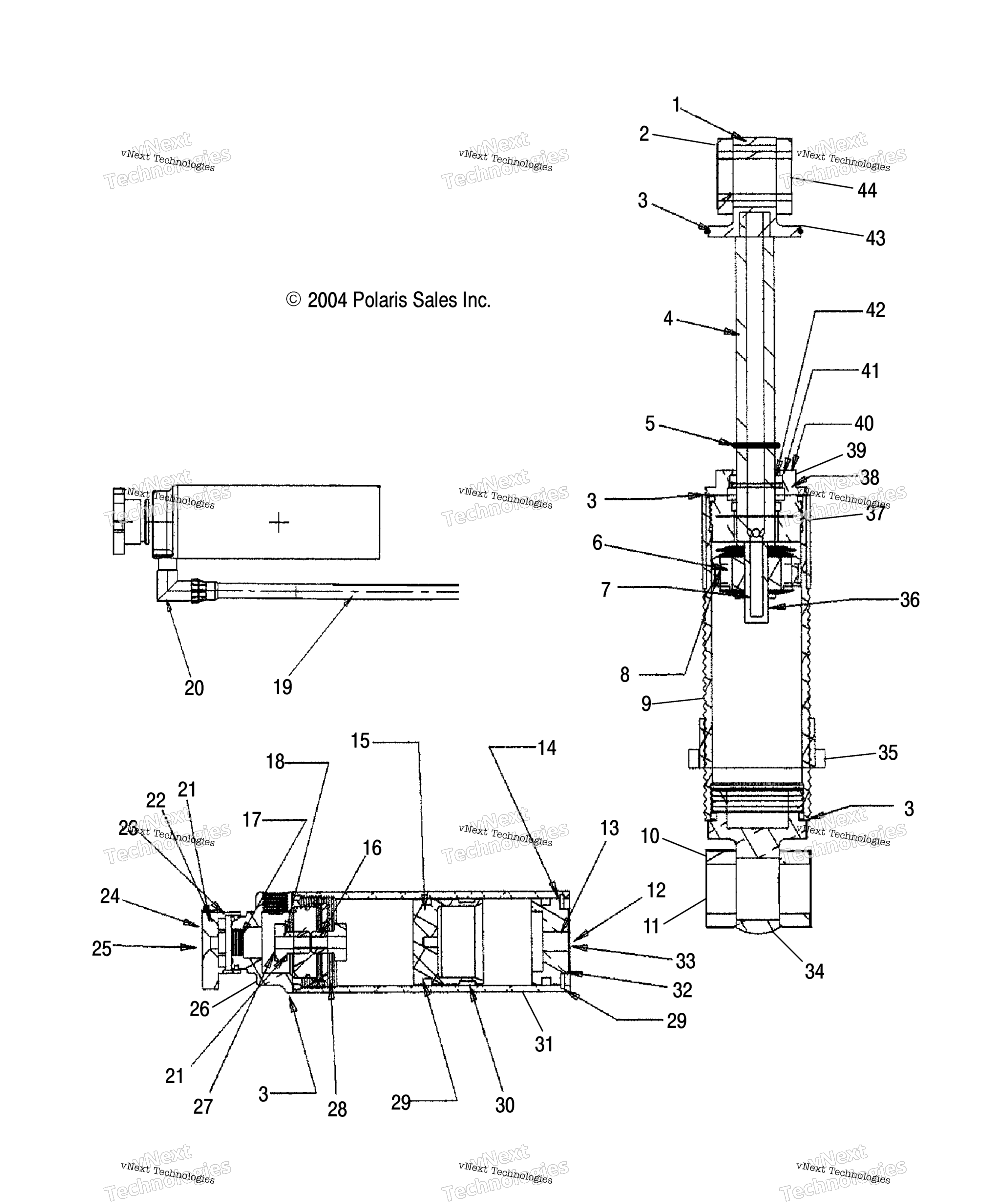 Амортизатор Front Track /Dsa/Dsb/Dsc (4992569256C13)