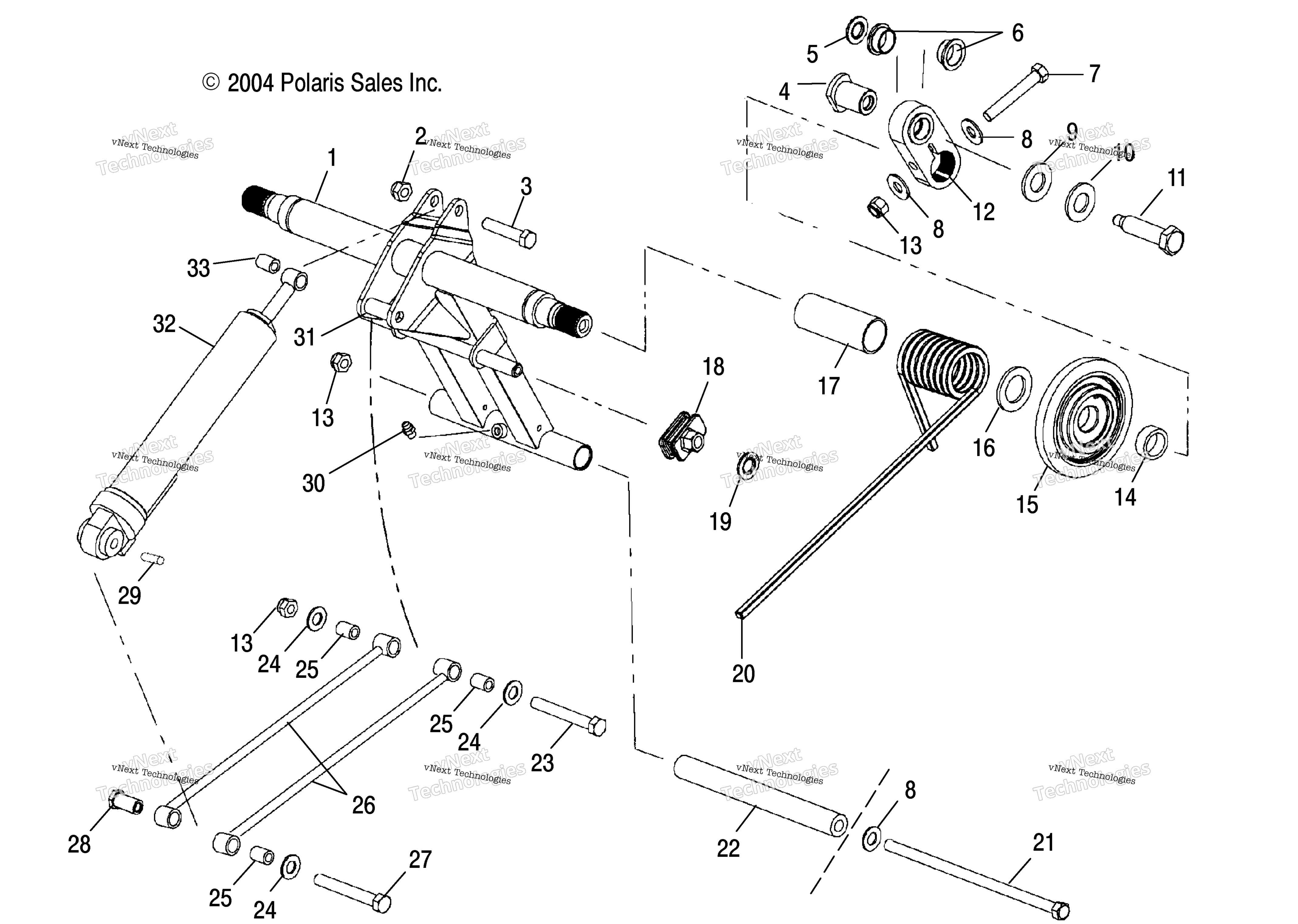 задний Torque Arm / A / B (4992729272B09)