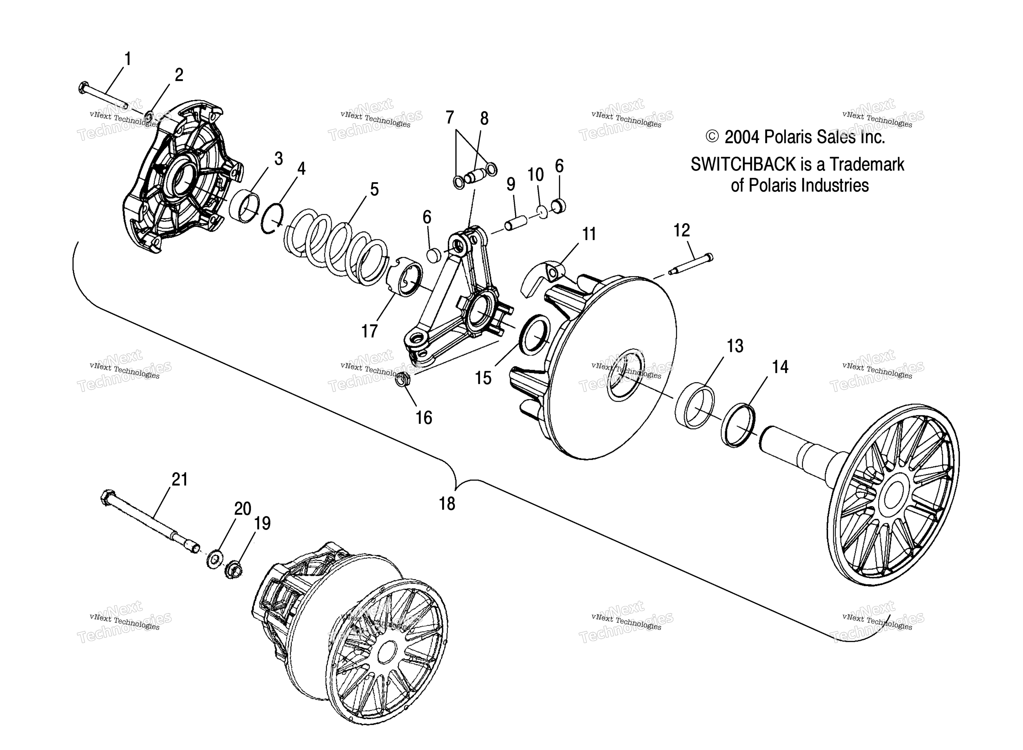 Привод Clutch /Esa/S05ns8cs/Csa (4992809280C01)