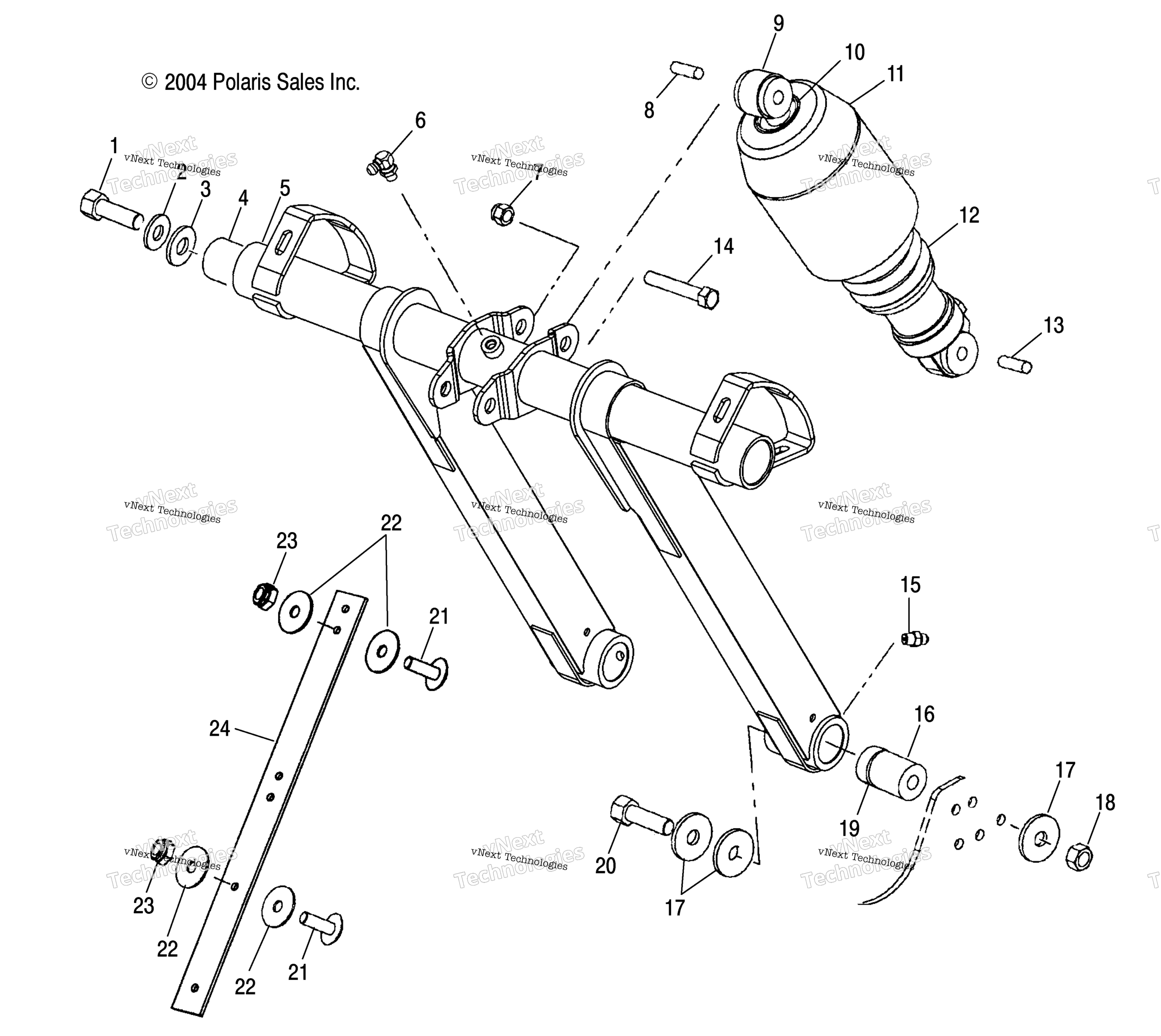 Передняя часть Torque Arm S05np7cs/7Csa/7Csb/8Cs/8Csa/8Csb (4993799379B13)