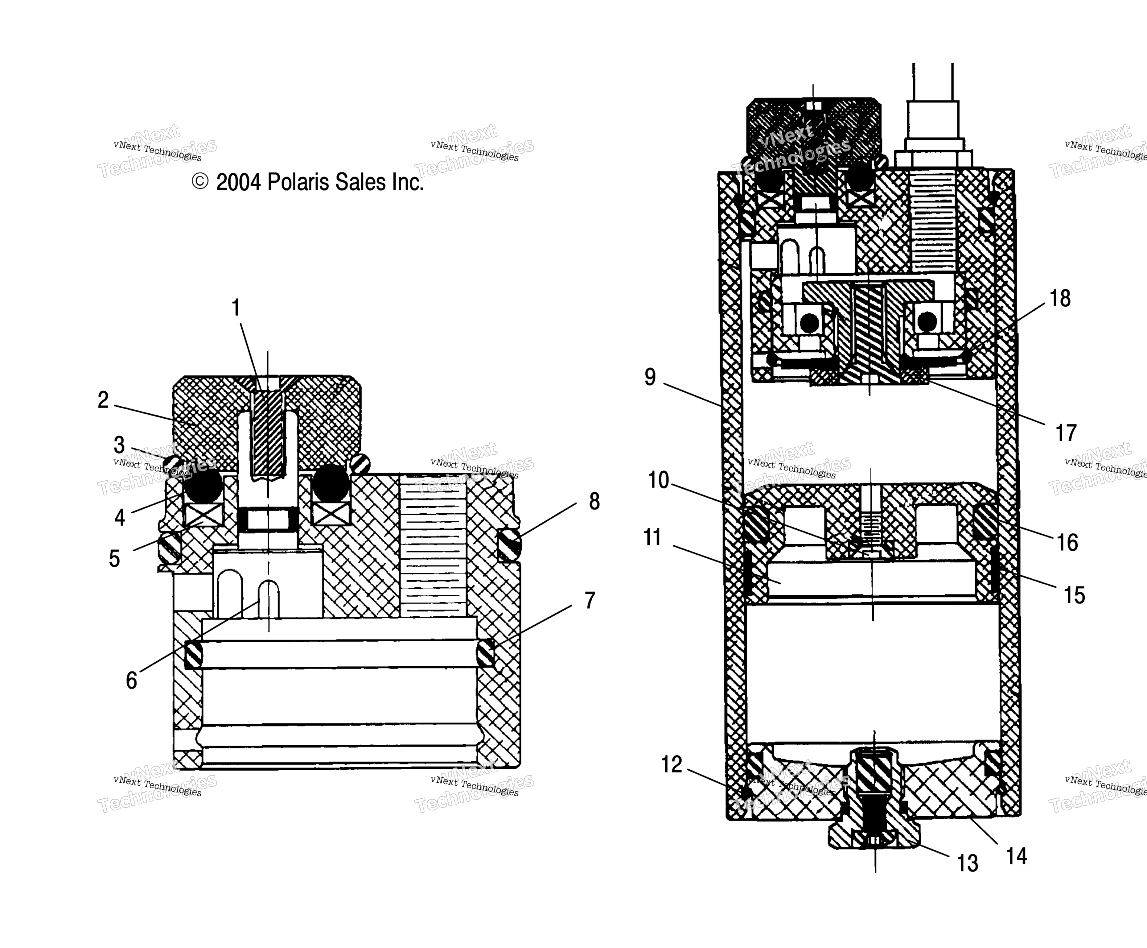 Амортизатор Compression Damping Reservoir S05np7cs/7Csa/7Csb/8Cs/8Csa/8Csb (4993799379C12)