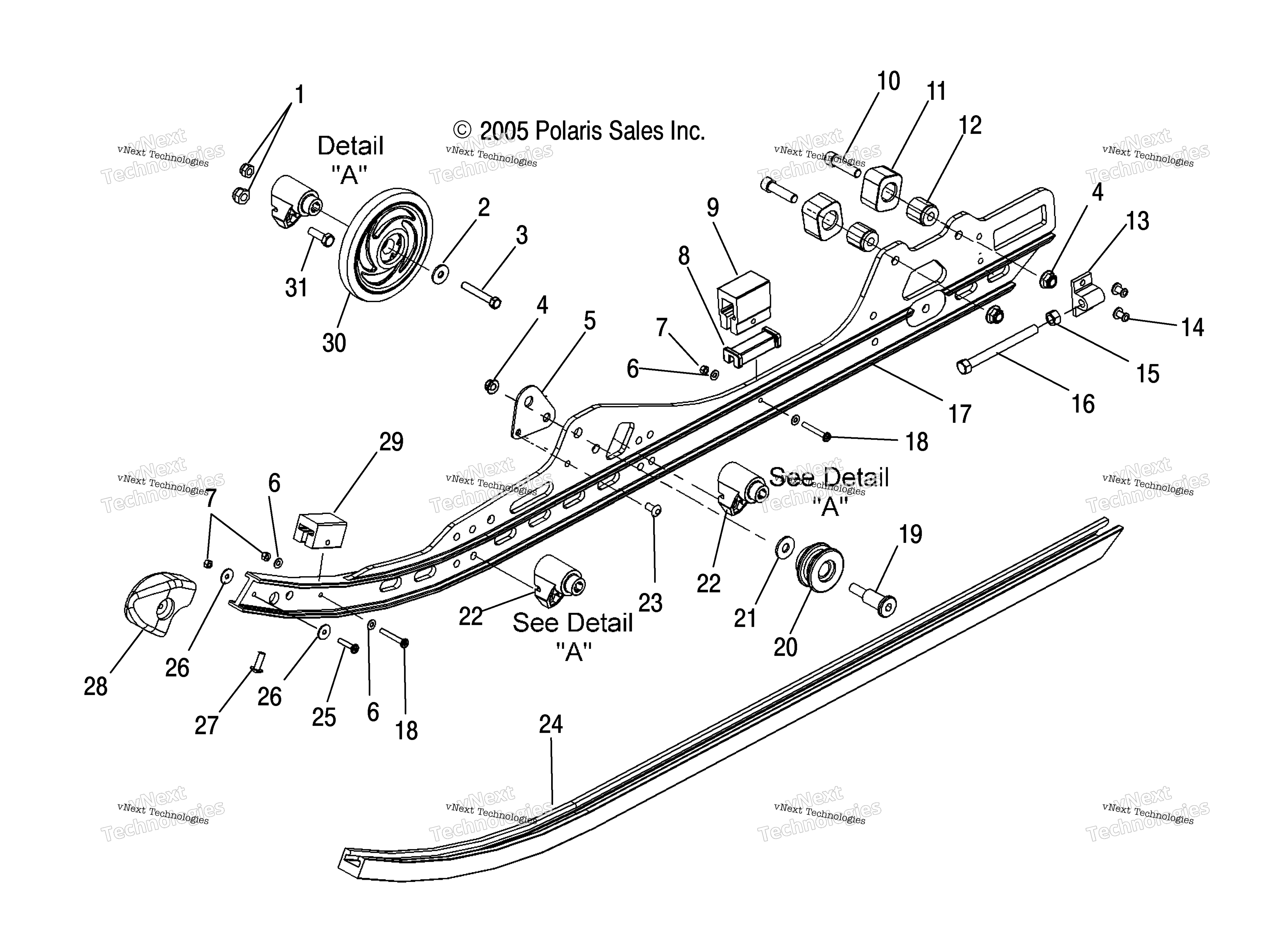 Rail узел / Fsa / Fsb / Mc6fs (4997139713B14)