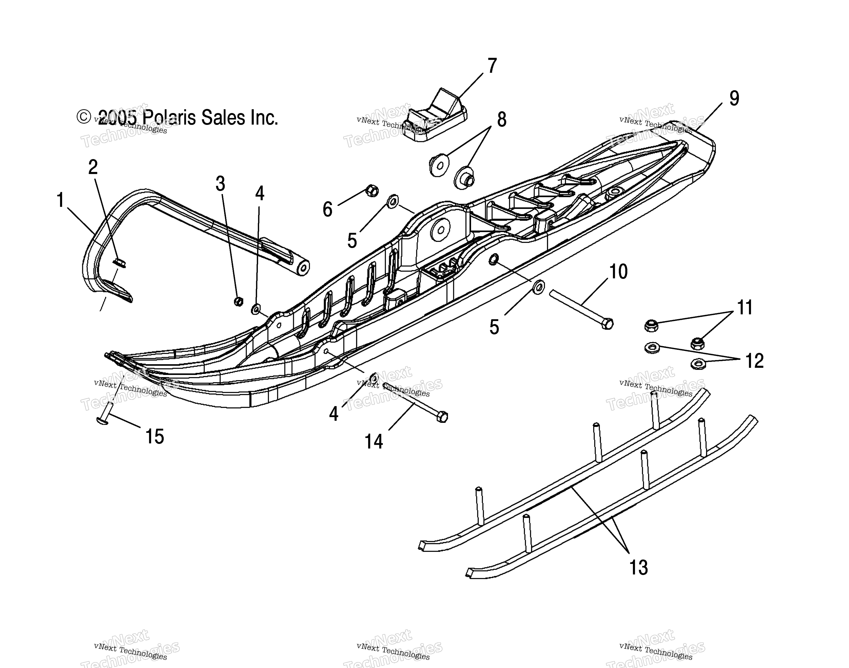 Ski узел S06me6fs (4997139713B04)