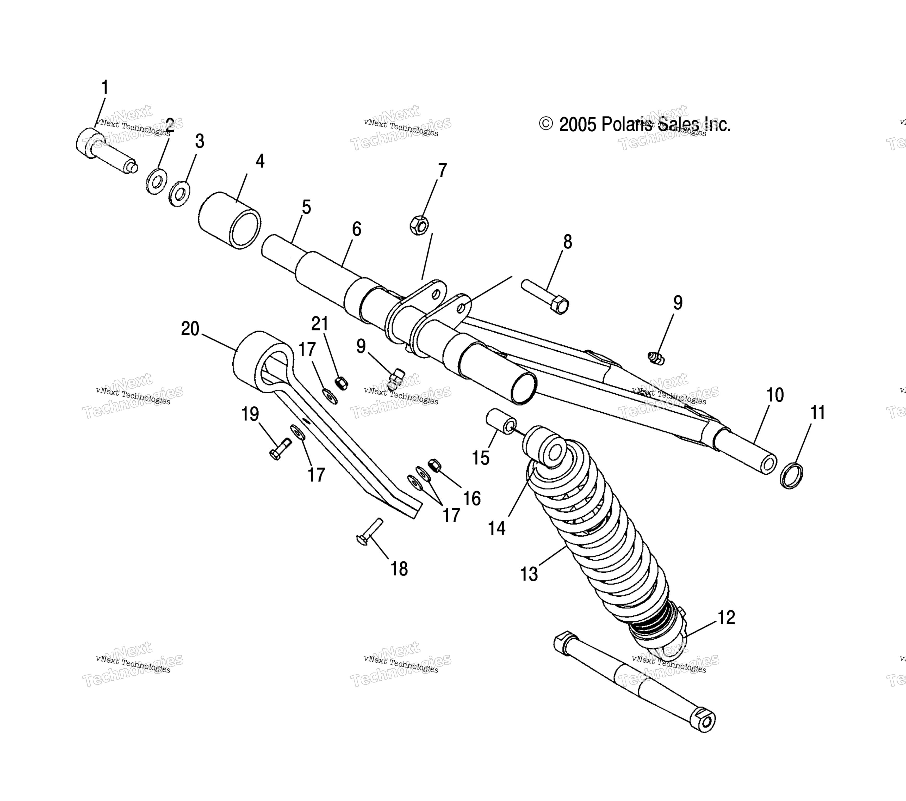 Torque Arm, передний / Ne5bsb (4997239723B11)