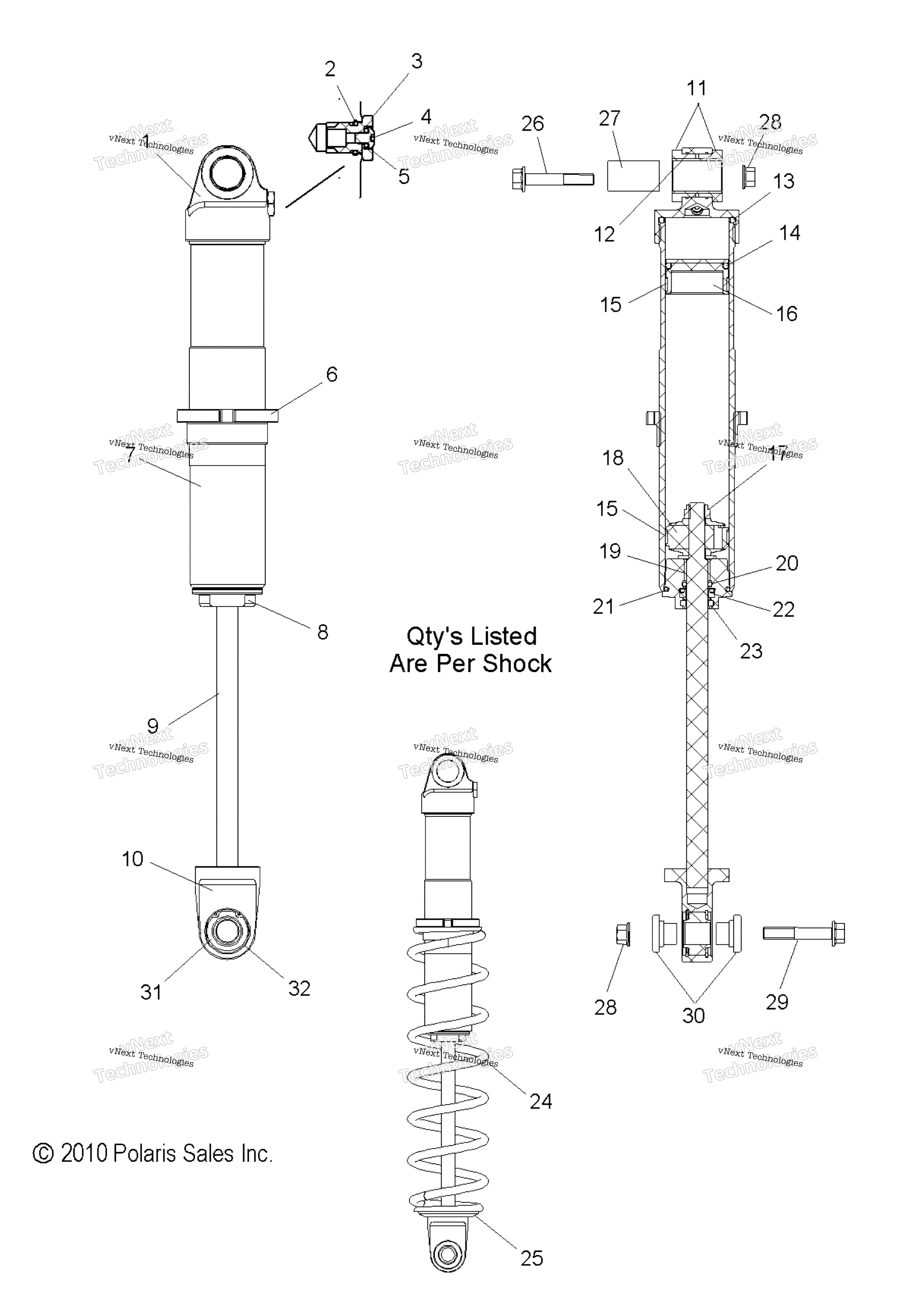 Suspension, Shock, Ifs All опции (49Snowshockifs)