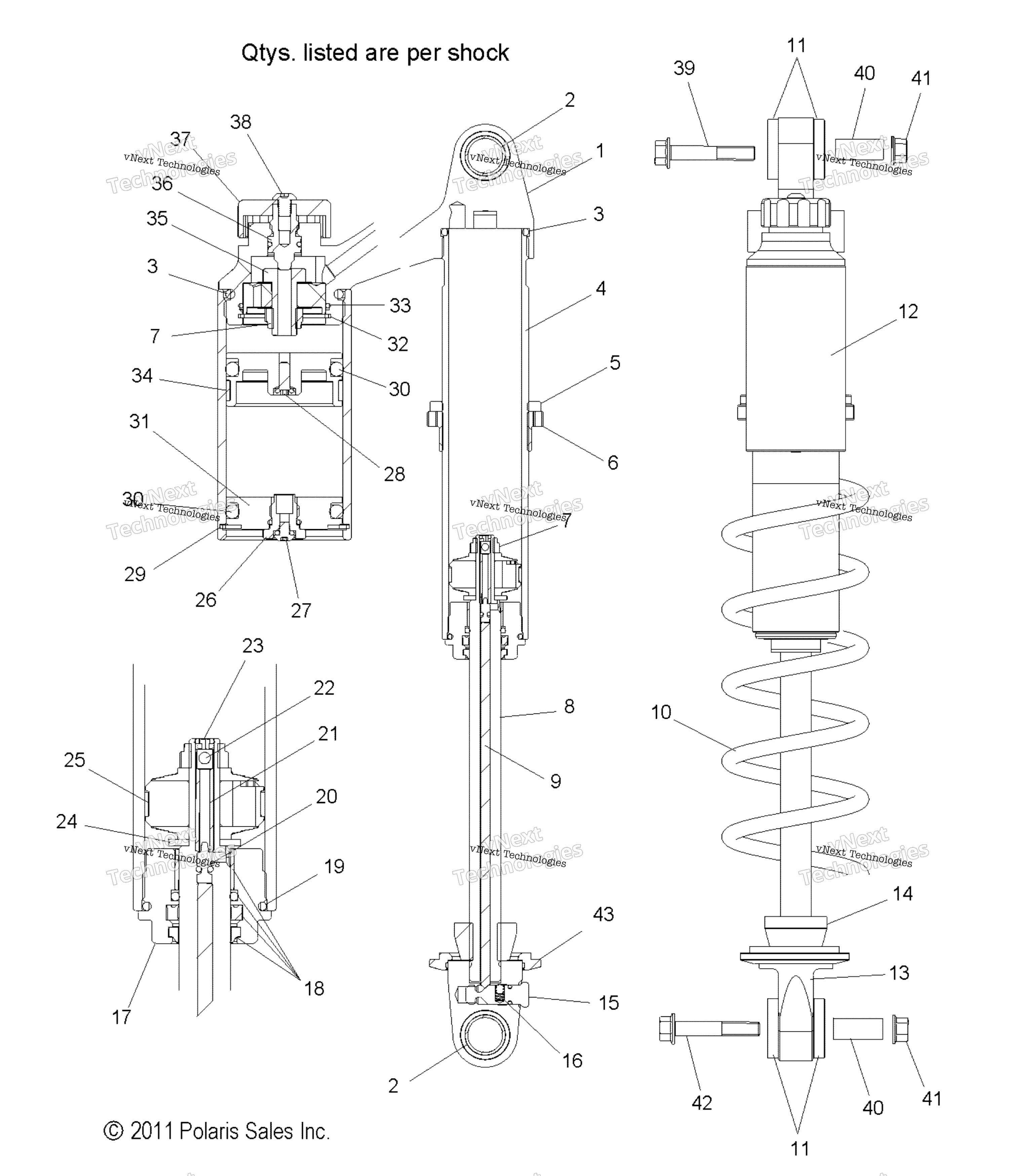 Suspension, Shock, Ifs All опции (49Snowshockifs7043749)