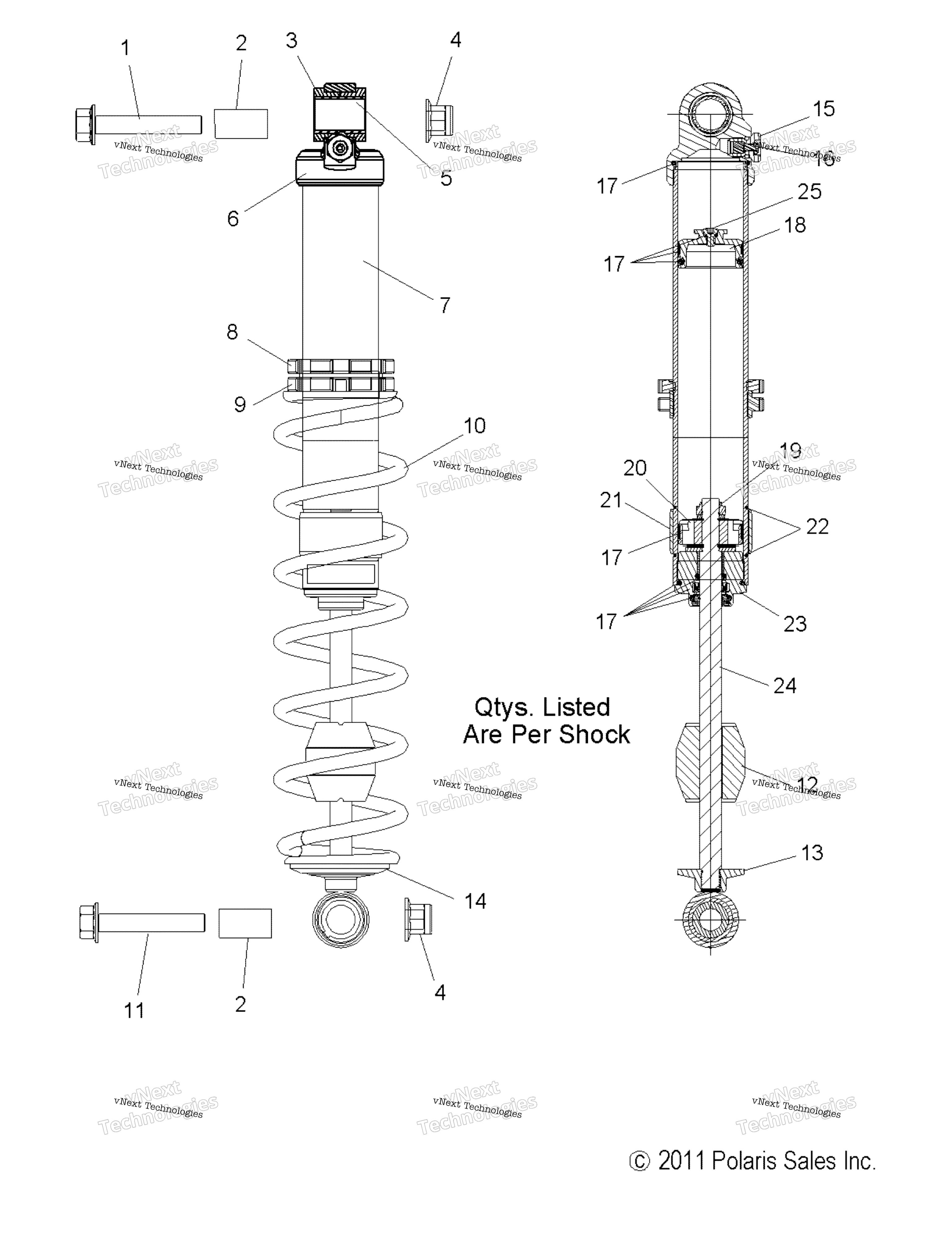 подвеска Shock, Ifs (49Snowshockifs)