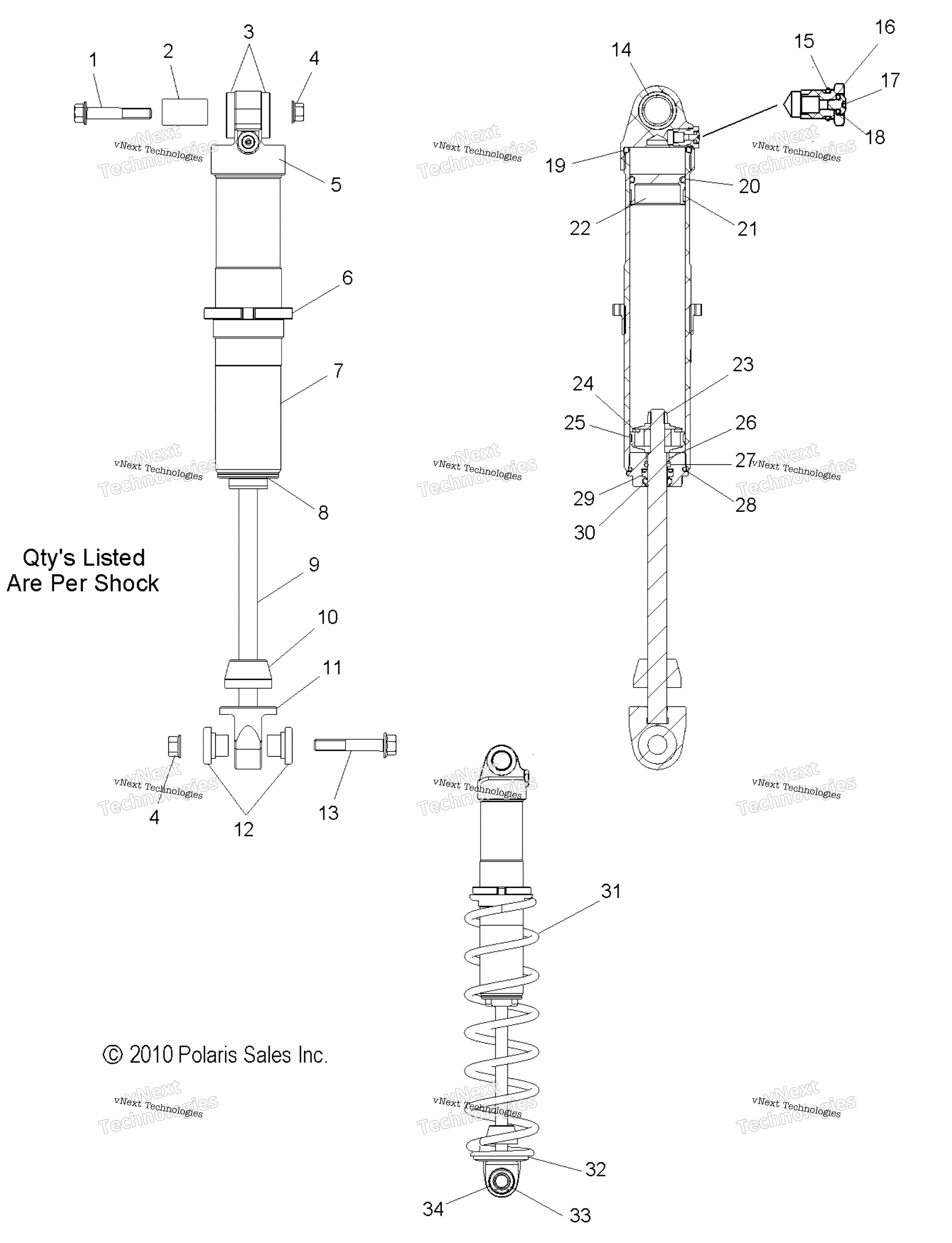 Suspension, Shock, Ifs All опции (49Snowshockifs)