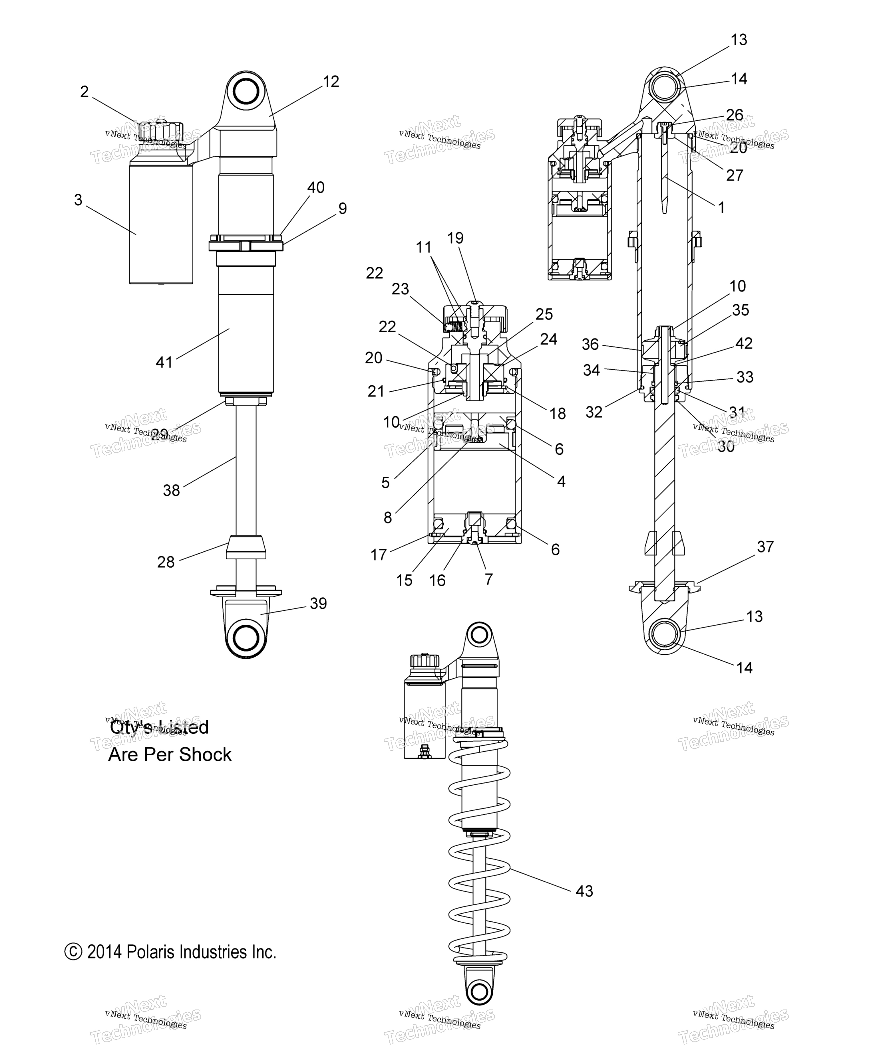 Suspension, Shock, Ifs All опции (49Snowshockifs)