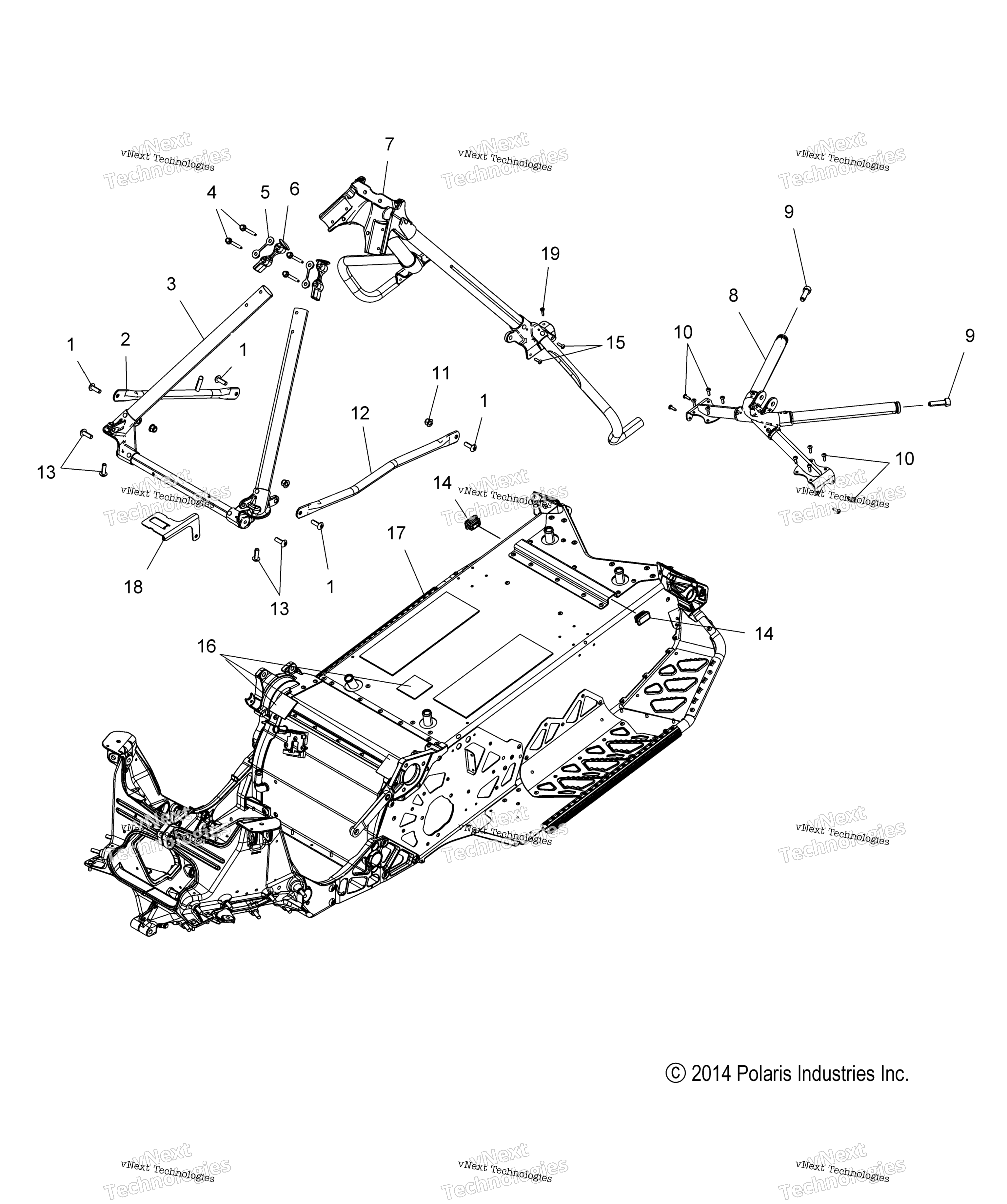 Chassis, Chassis Asm. & Over Structure Pe / Pel