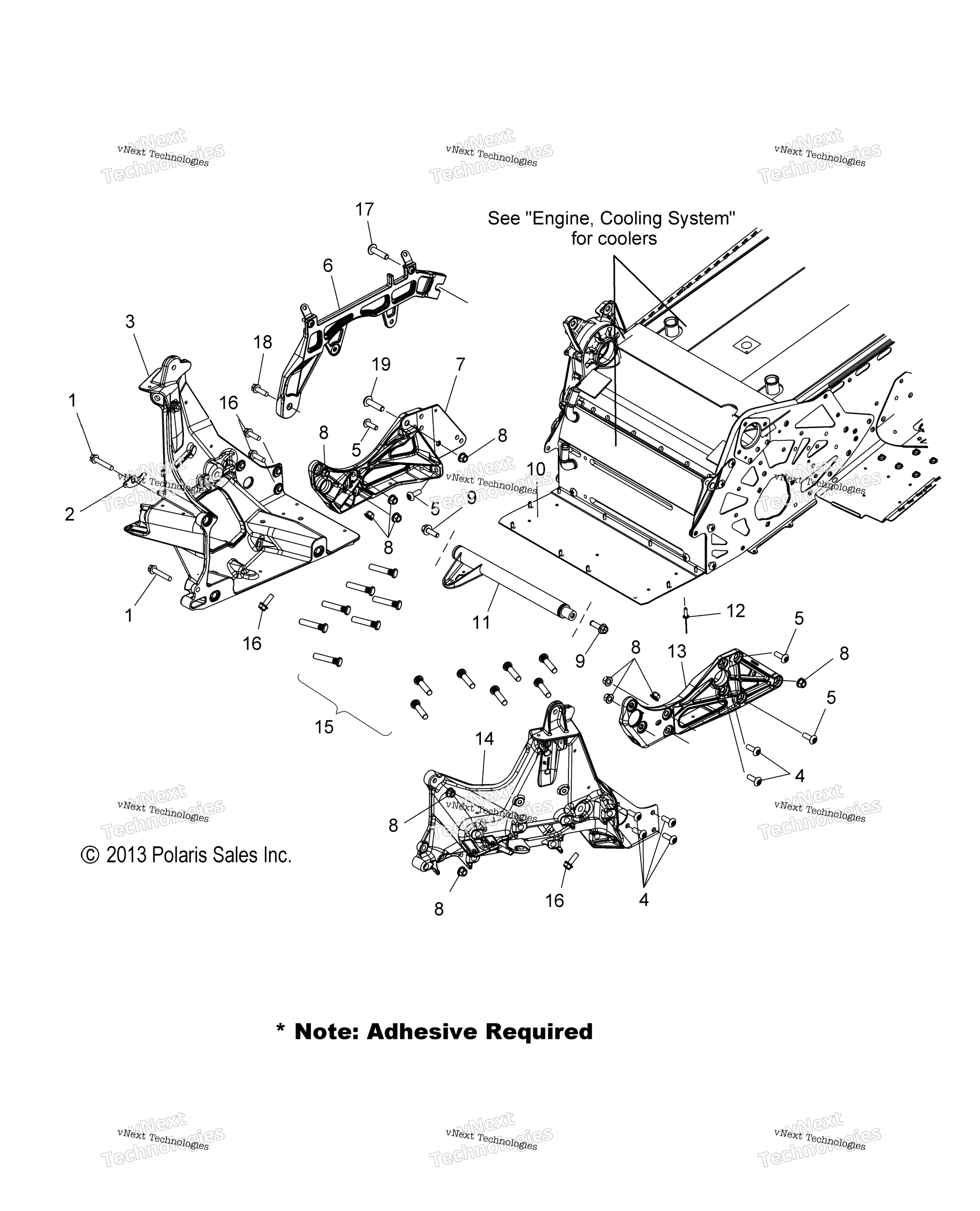 Chassis, Bulkhead узел
