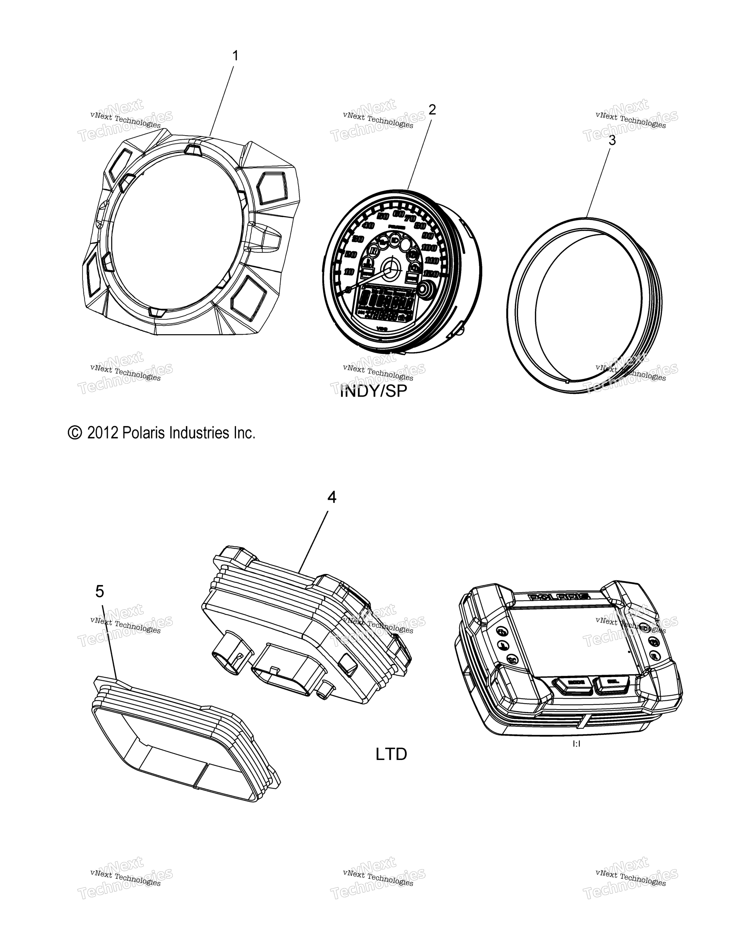 Electrical, Speedometer / Multi Function Gauge All Options