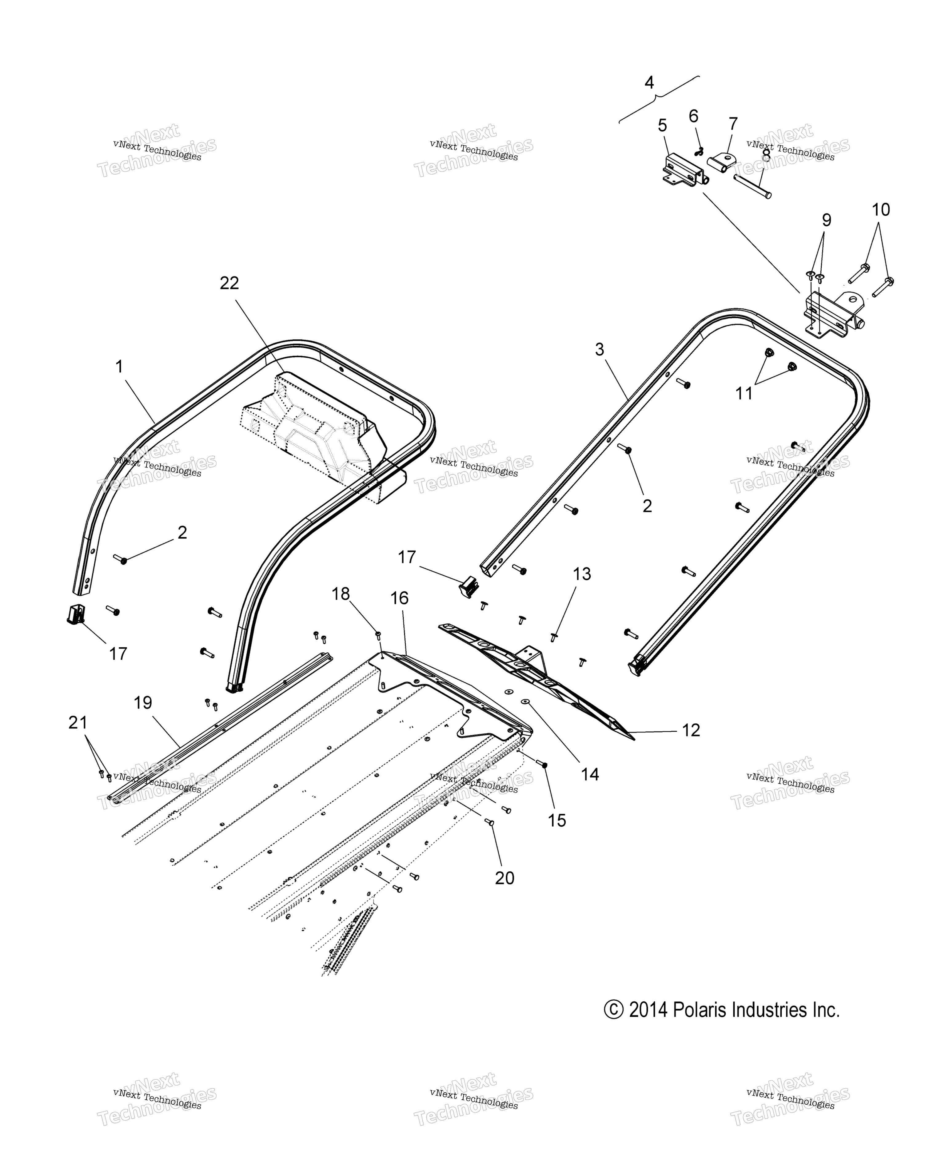Body, Bumper, Rear, Snowflap & Taillight крышка