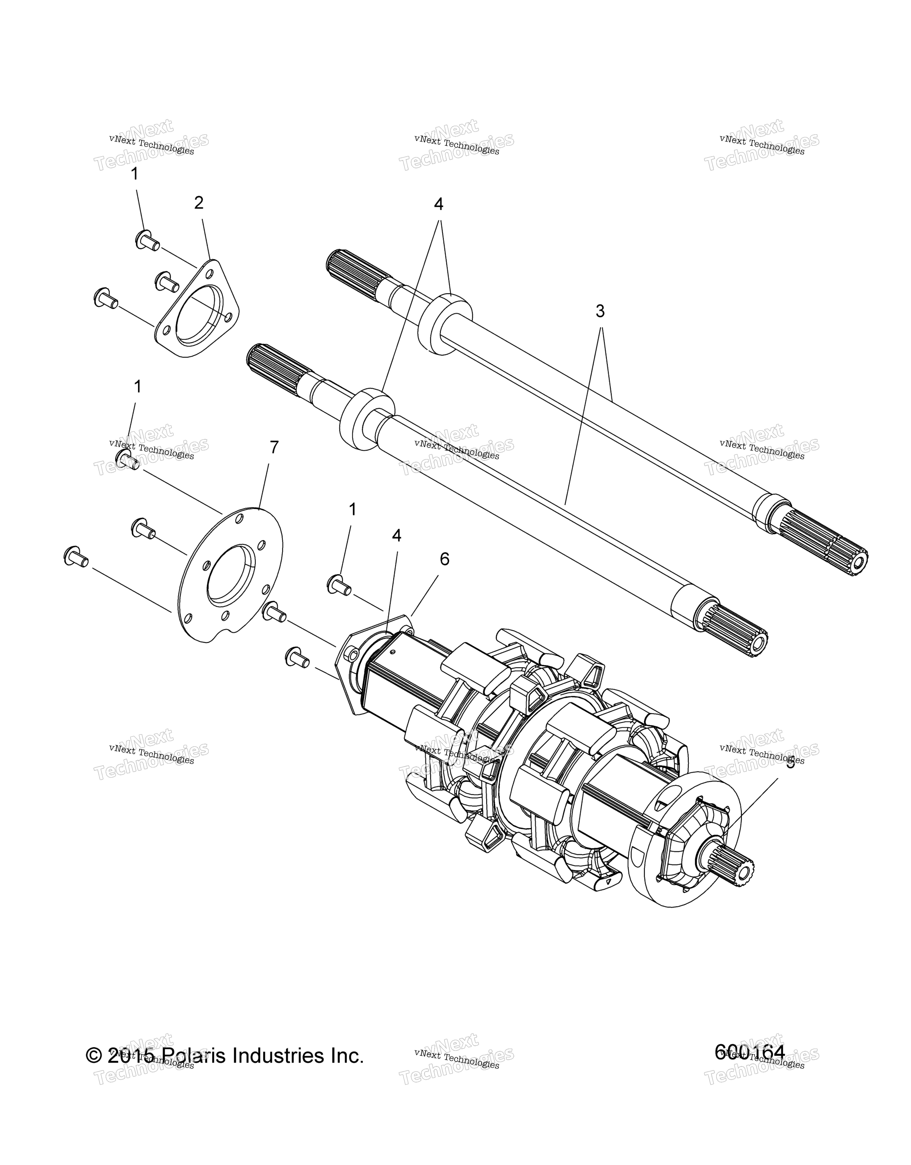 Привод Train, Jackshaft & Driveshaft All Options