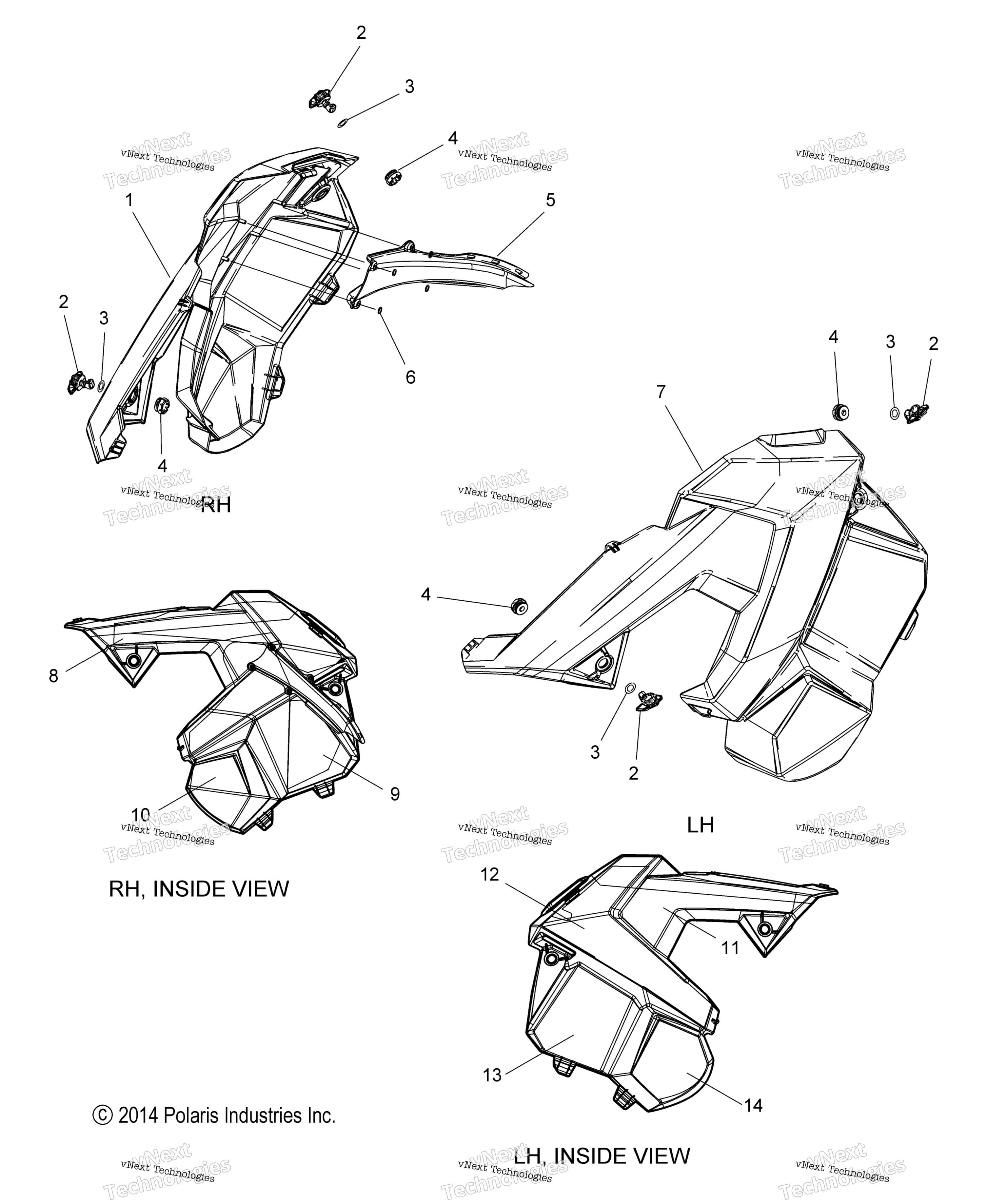кузов Side Panels