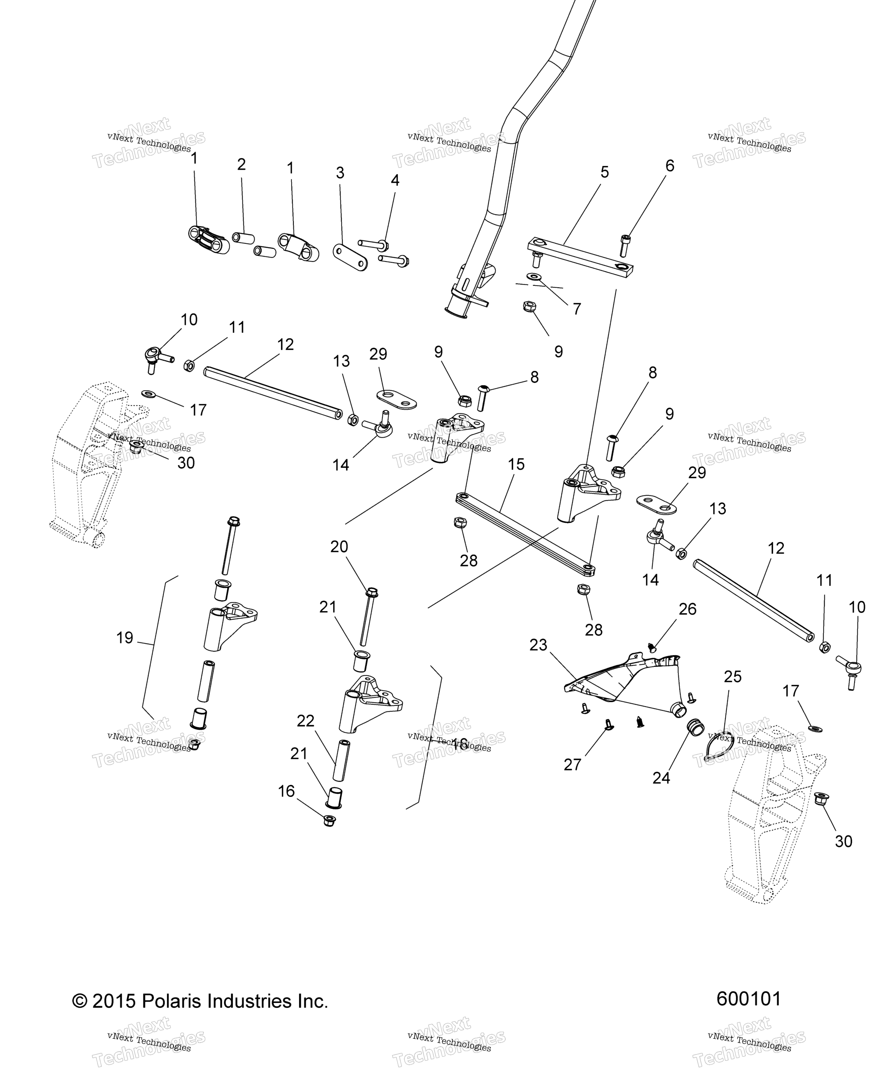Steering, нижний