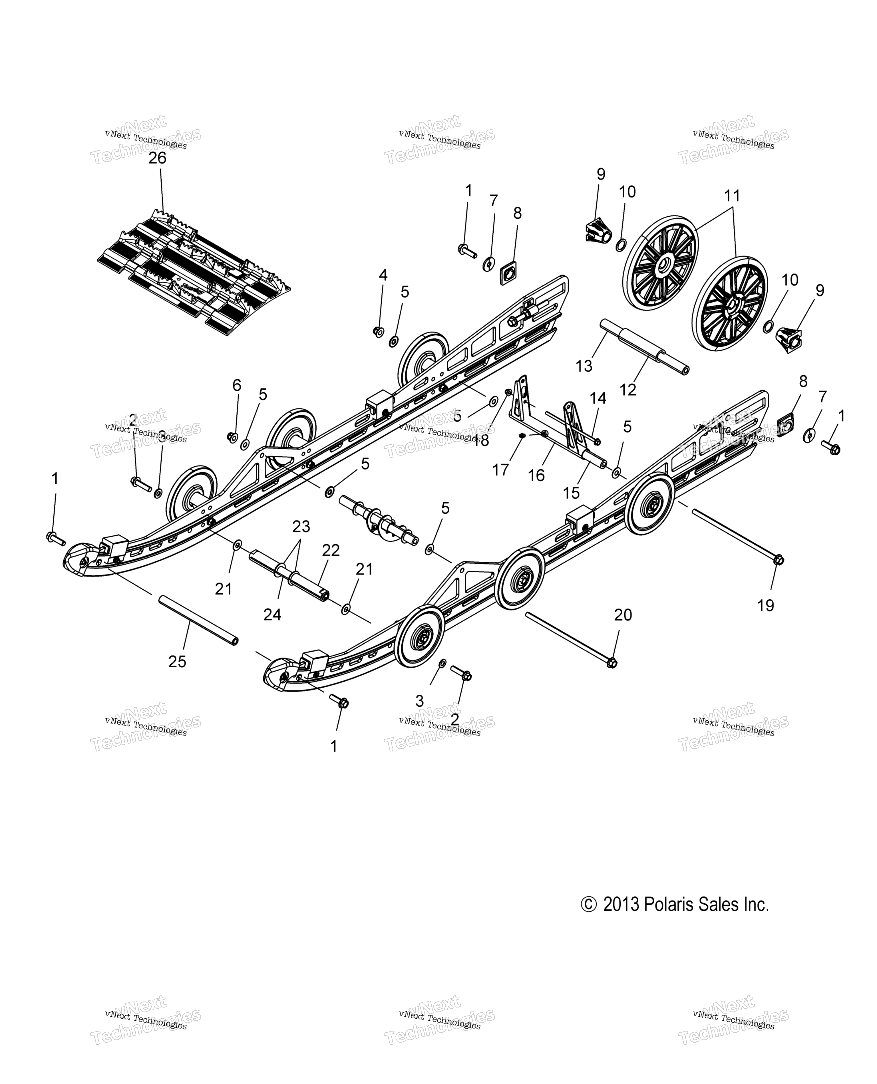 Подвеска, задняя & Track