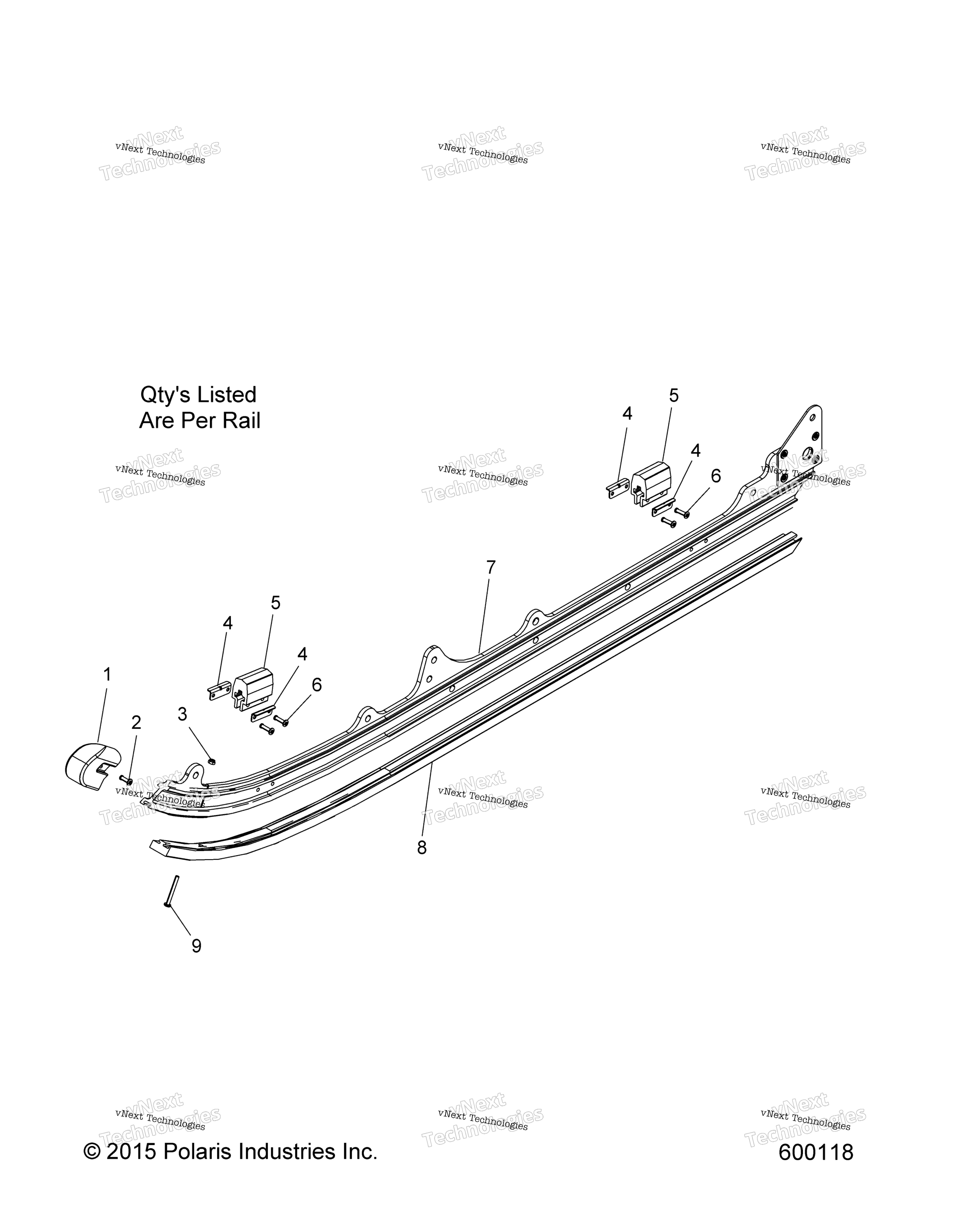 Suspension, Rail узел