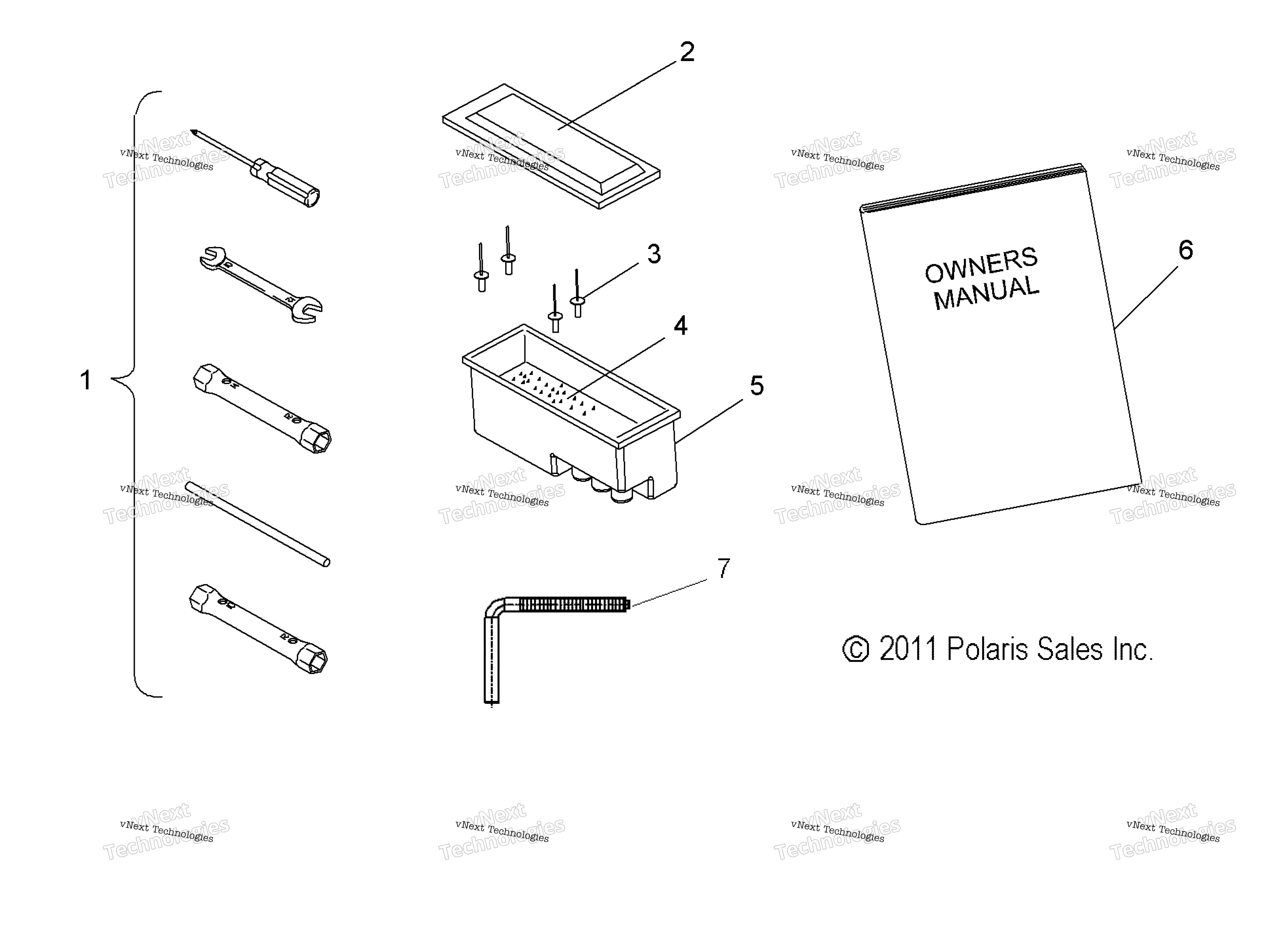 Tools, инструмент комплект